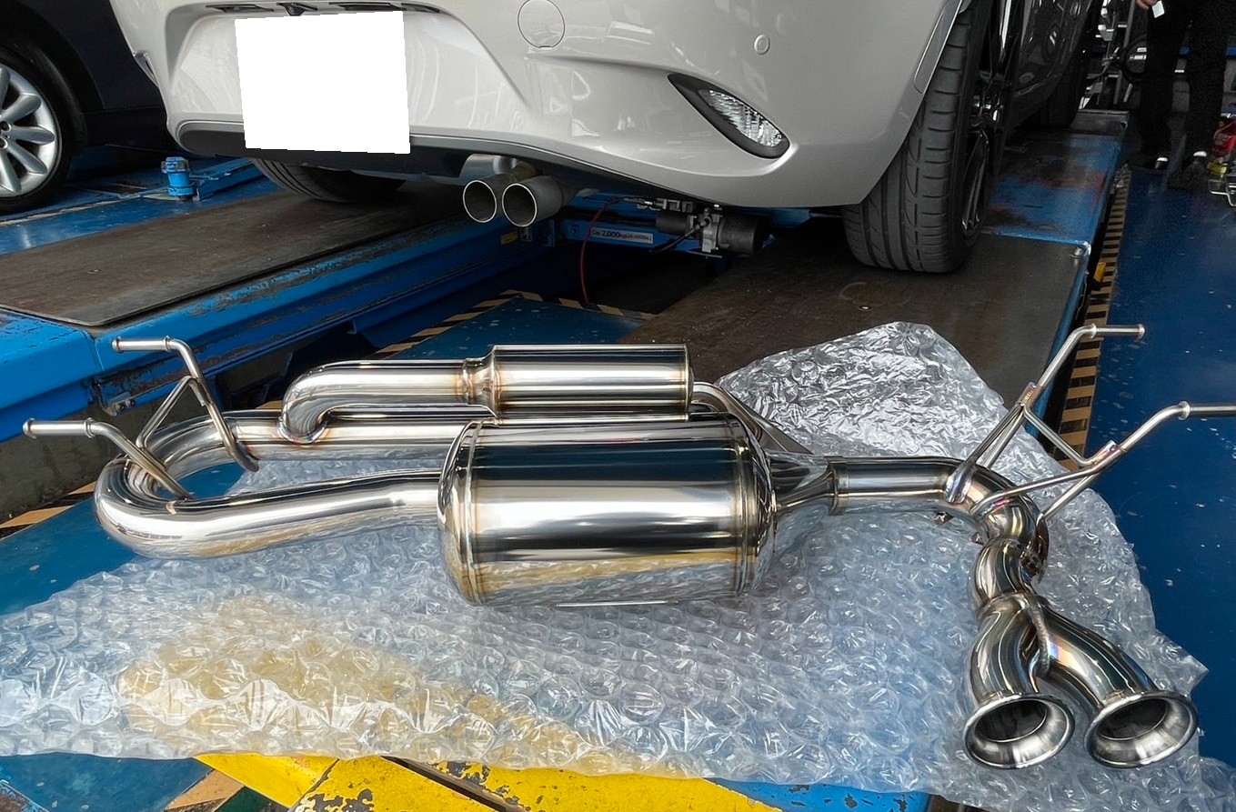 NDロードスター用 SACLAM ステンレス マフラー 取扱説明書付き まるで管楽器♪ 「SACLAM管」こと SACLAM（サクラム）ND