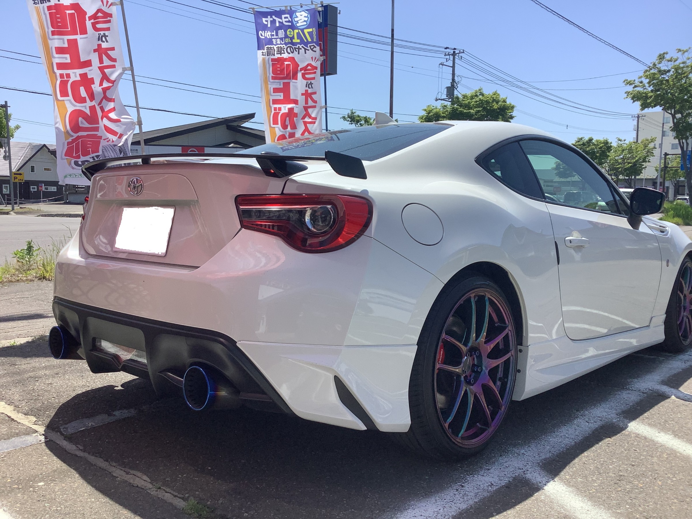 シャコタン様予約　専用出品 GA61 セリカXX】シャコタン対策ボディ加工？新品フジツボタコ足