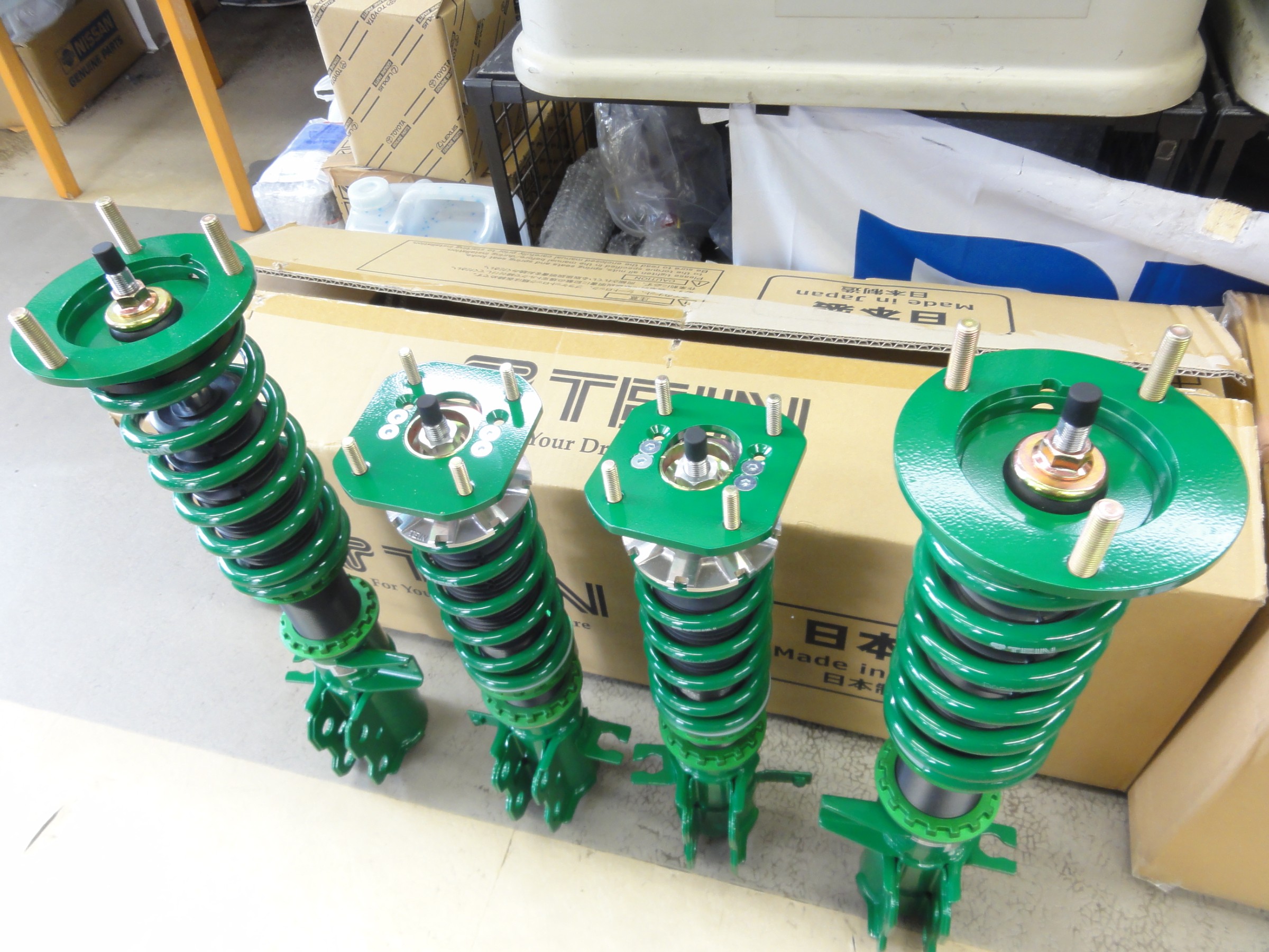 MR2（SW20）テイン製車高調「FLEXｰZ」＆クスコ製フロントテンション