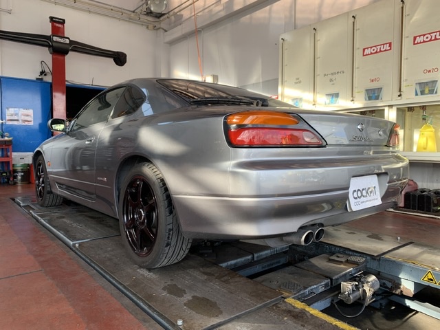 ◇NISSAN SILVIA [S15] 用品取付 TEIN FLEX-Zサスペンション