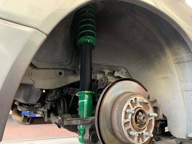 ◇NISSAN SILVIA [S15] 用品取付 TEIN FLEX-Zサスペンション