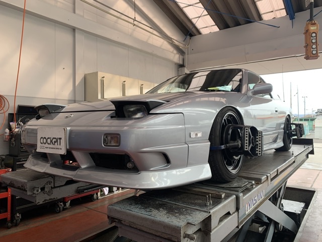 ◇NISSAN 180SX [RPS13] 用品取付 S15ナックル&ロアアーム&5穴ハブ