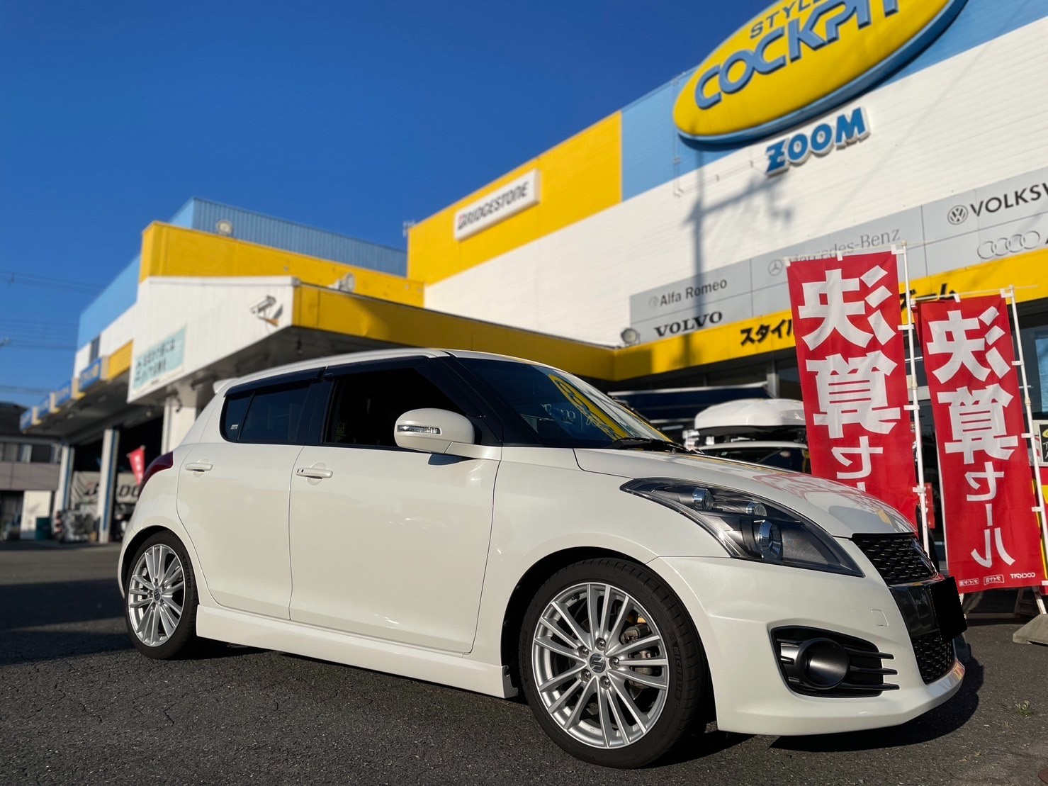 スイフト　社外足回り BG_1-sewBAA