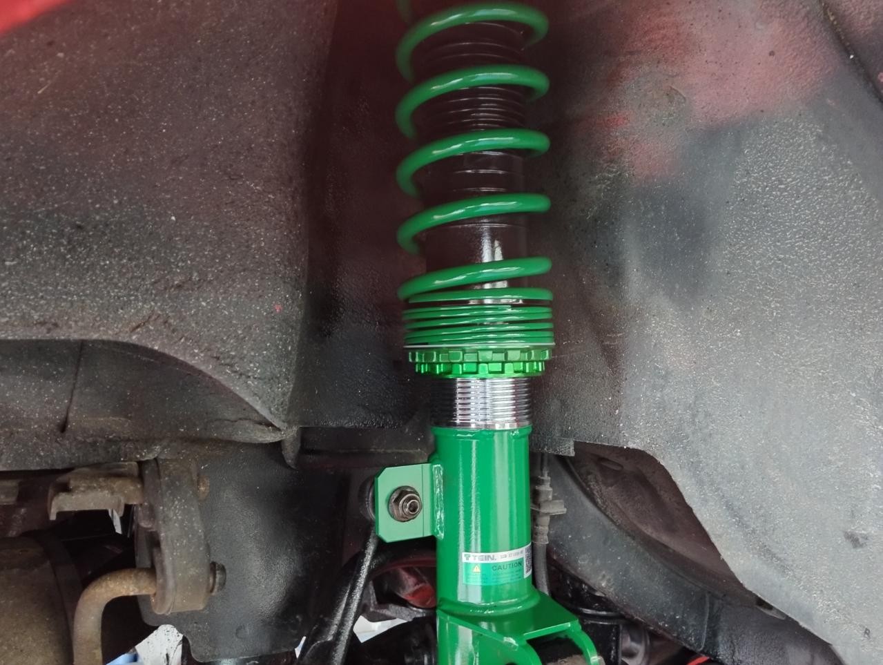 TEIN 車高調　ST202セリカ 世界に一つテイン車高調流用スーパーストラットサスペンション