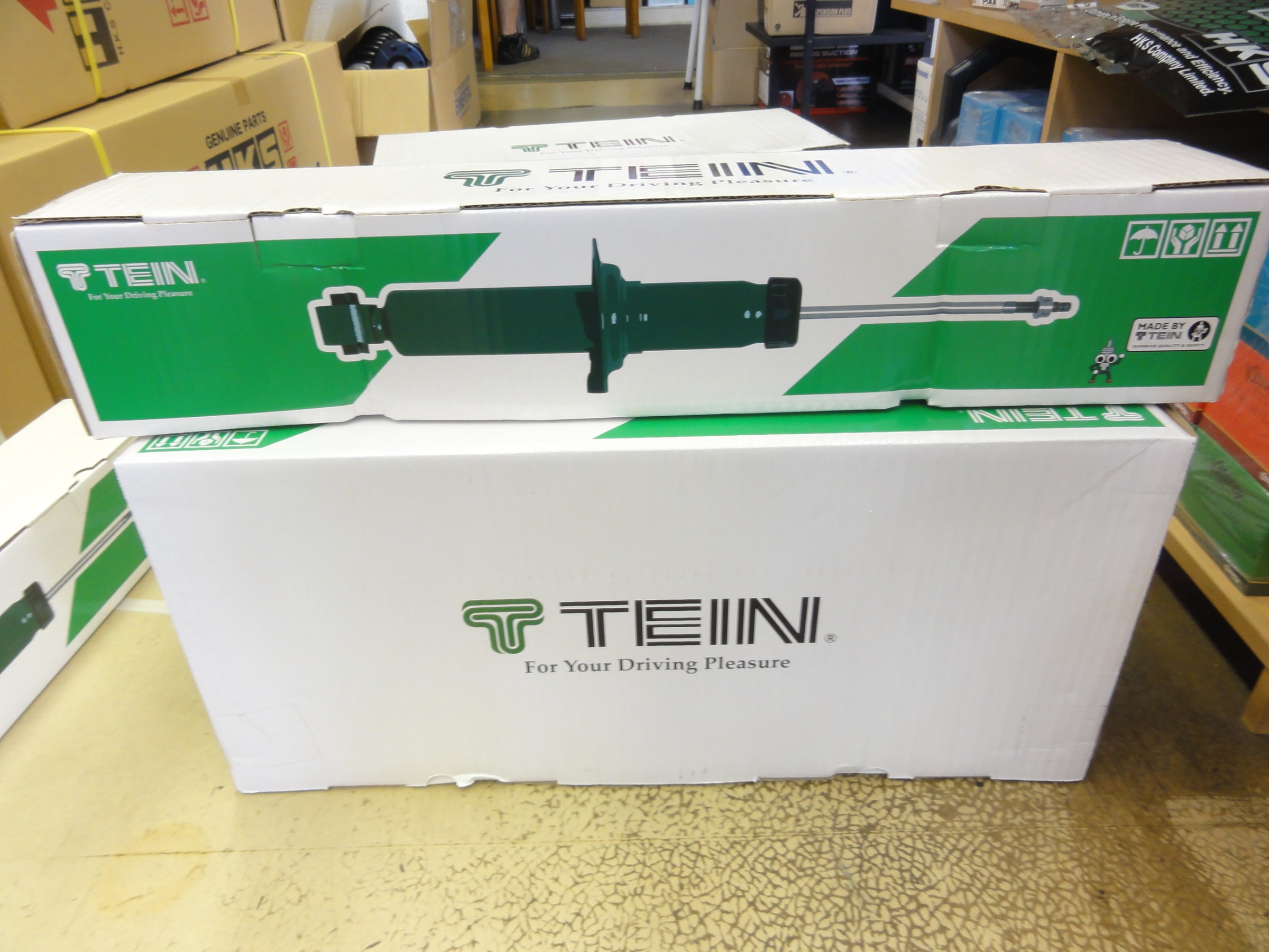 50エスティマTEIN ダウンサス セット フロント純正アブソーバー付き 50エスティマTEIN ダウンサス セット フロント純正アブソーバー付き