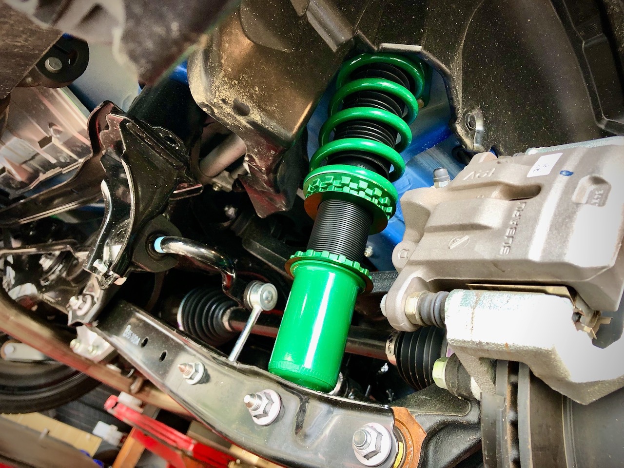 ZD8 SUBARU BRZ ✖ TEIN RX1 with EDFC5 | スバル BRZ 足まわり