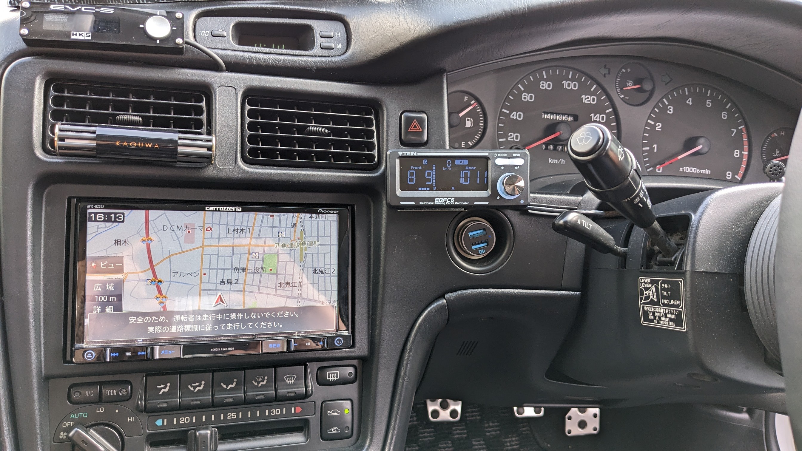 TEIN EDFC5取付 | トヨタ MR2（SW20） 足まわり（サスペンション