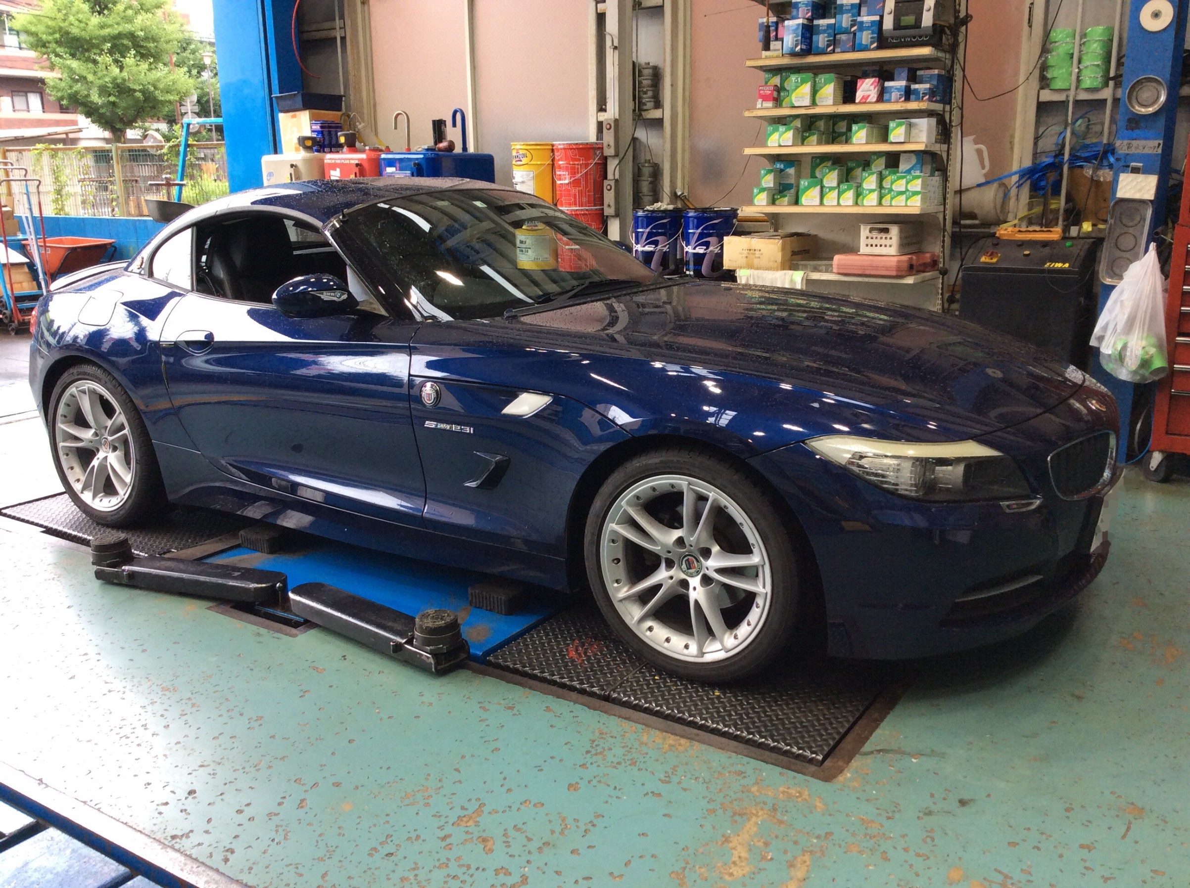 足廻り変更 | BMW Z4 足まわり（サスペンション・ブレーキ） 足