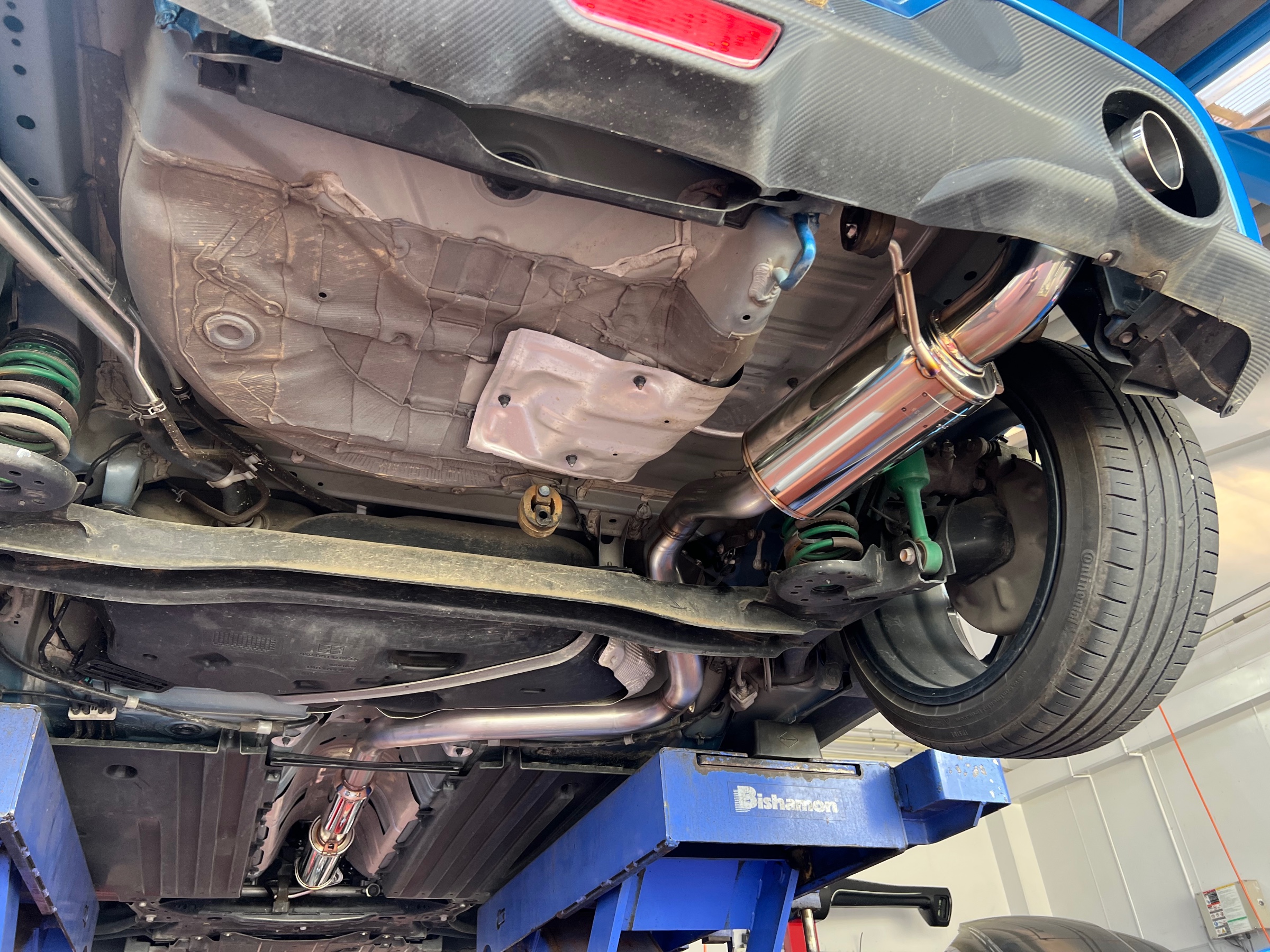 スイフトスポーツ マフラー交換《ZC33S × TM-SQUARE