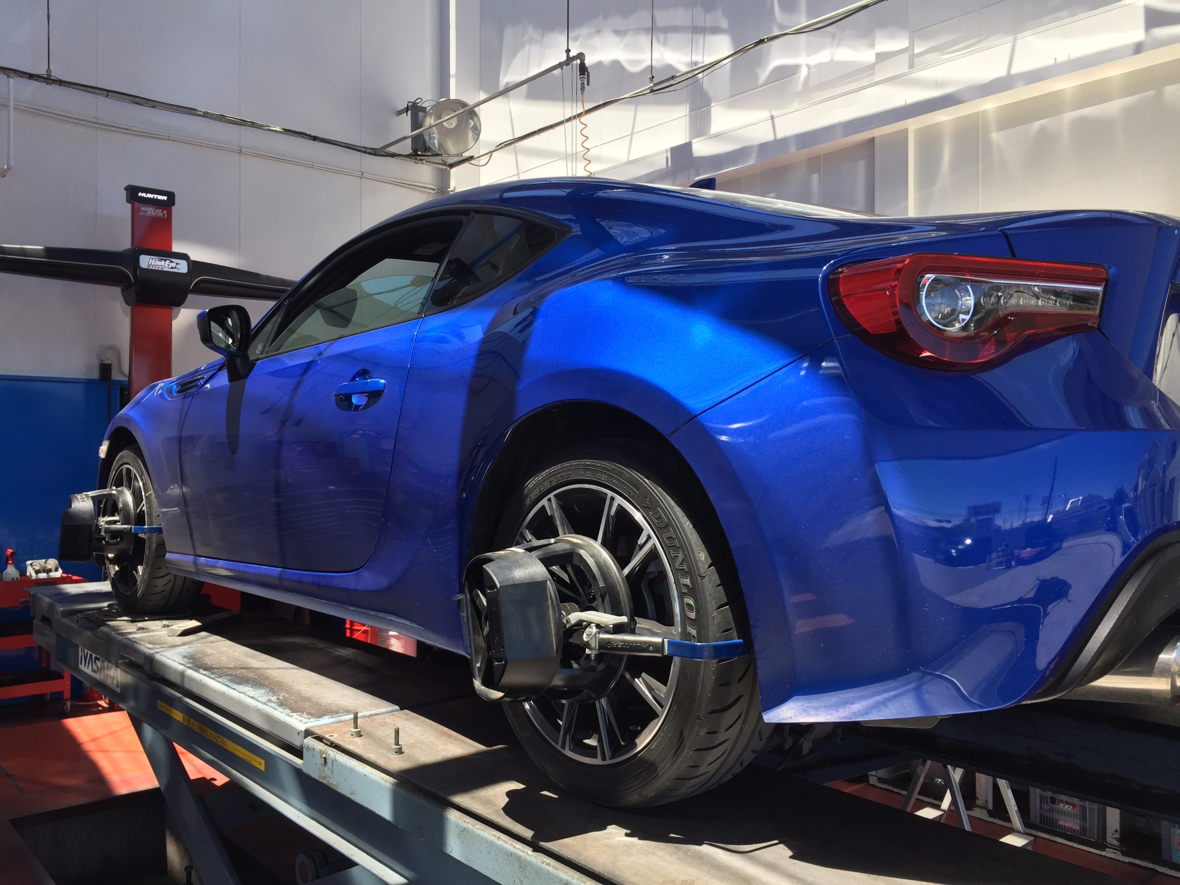 BRZ　4輪３D アライメント調整　匠スペシャル