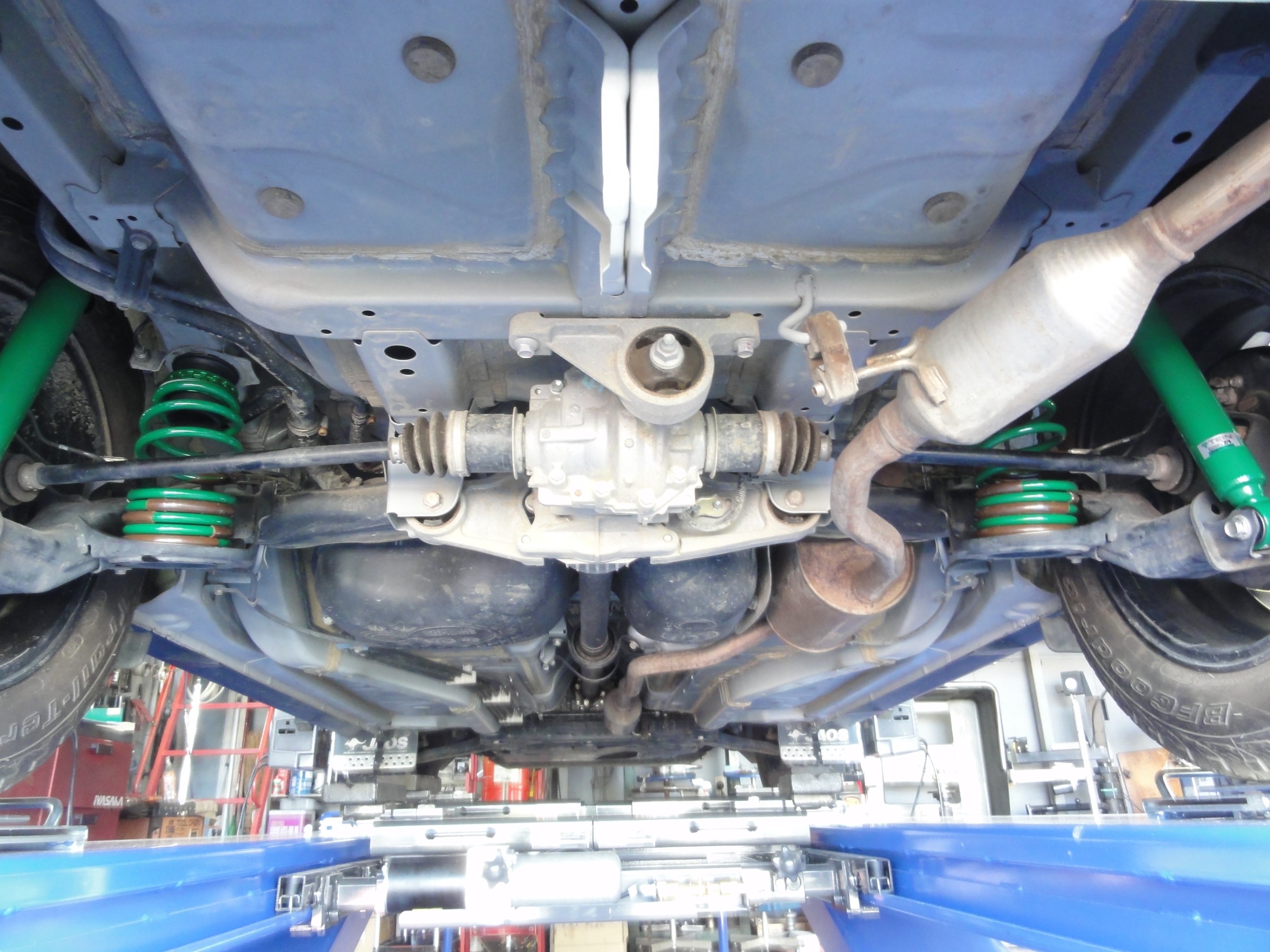 ライズ（A210A）テイン製車高調「STREET ADVANCE Z4」装着