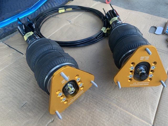 ◇NISSAN ELGRAND [TE52] 用品取付 AIR FORCE JAPAN エアサスキット