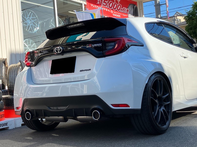 トヨタ GRヤリス 【 HKS ハイパワー スペックL-Ⅱ マフラー装着 トヨタ GRヤリス 【 HKS ハイパワー スペックL-Ⅱ マフラー装着