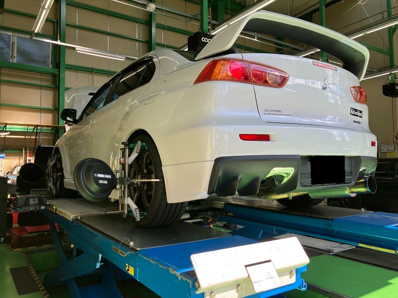三菱 ランサーエボリューションⅩ【 RAYS VOLK RACING TE37SAGA