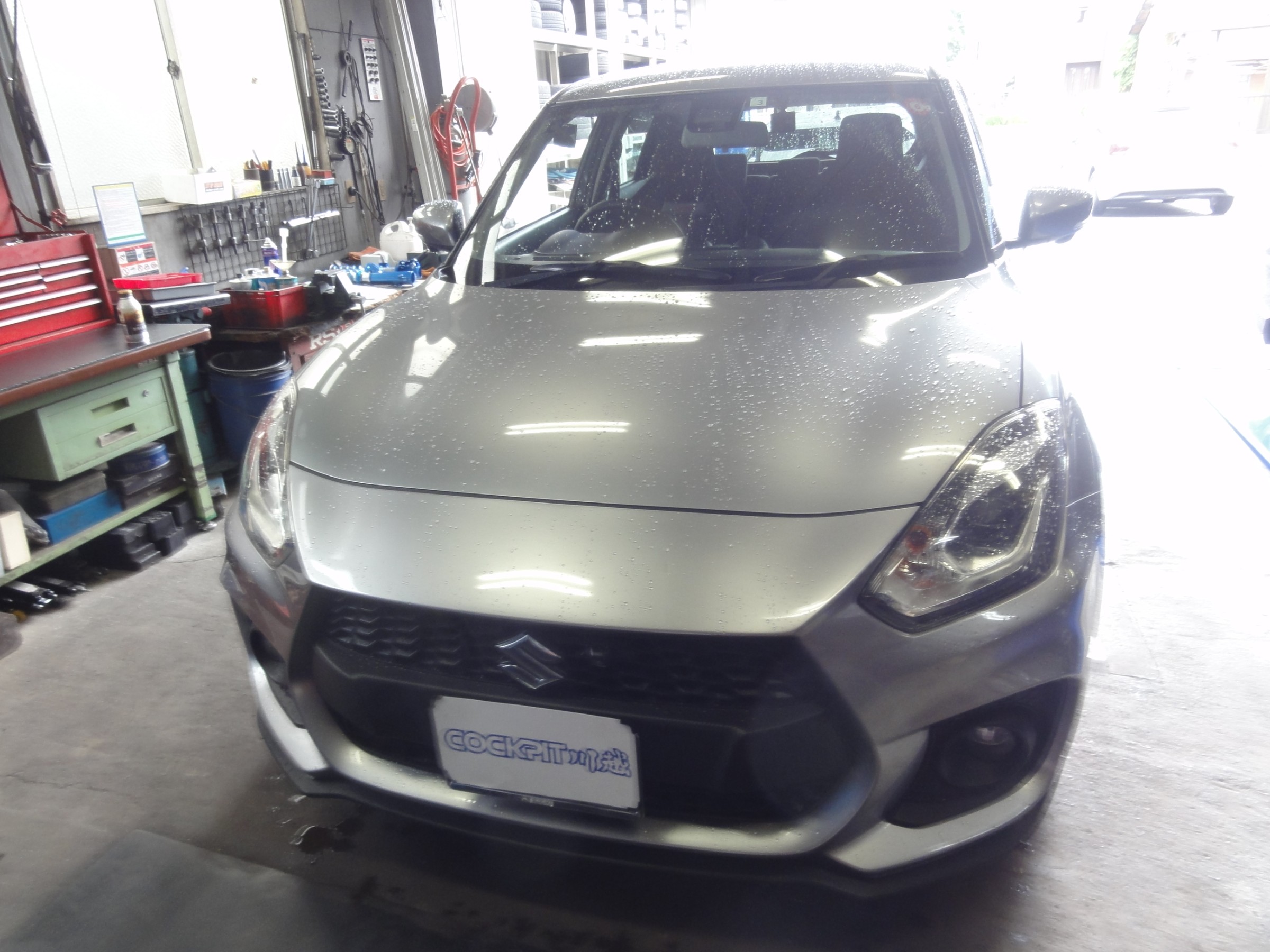 スイフトスポーツ（ZC33S）クスコ製車高調「CUSCO SPORT TN_S」装着