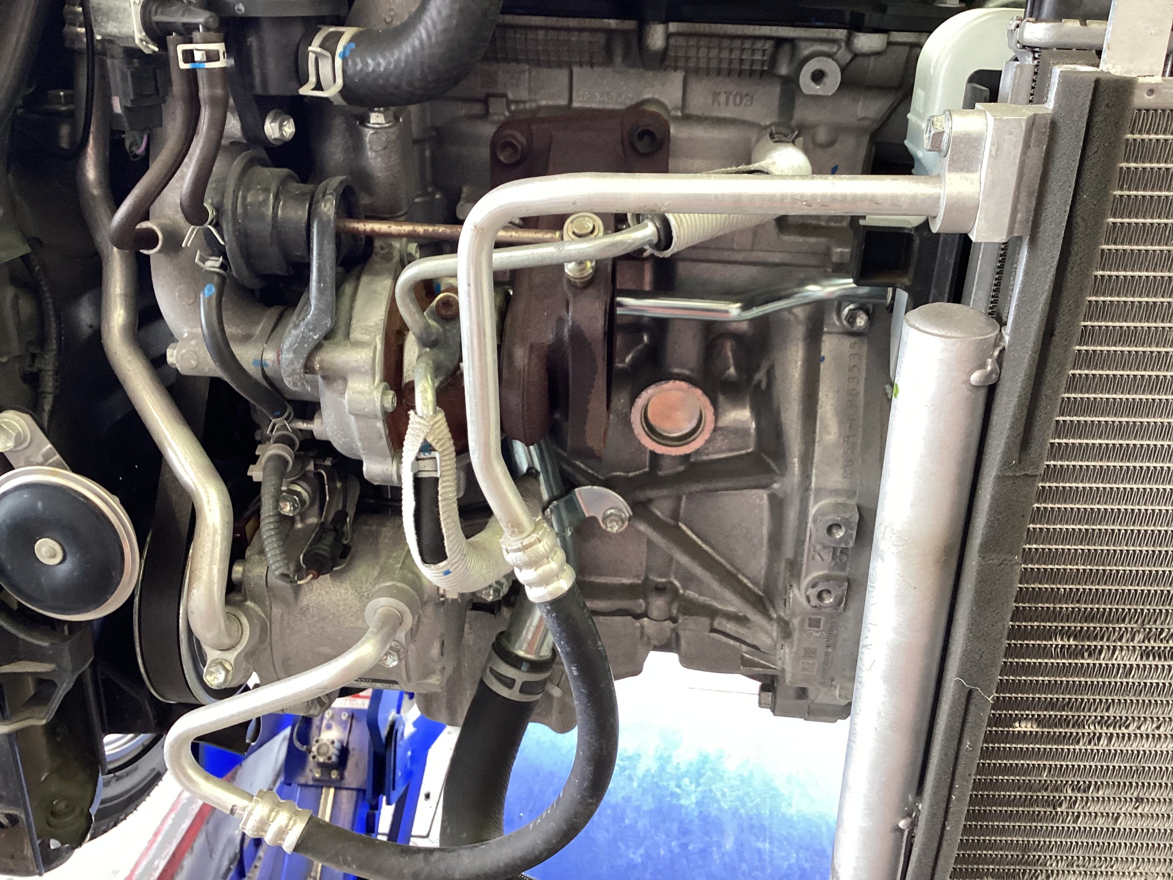 アルトワークス HA36S キャタライザー＆センターパイプ交換します