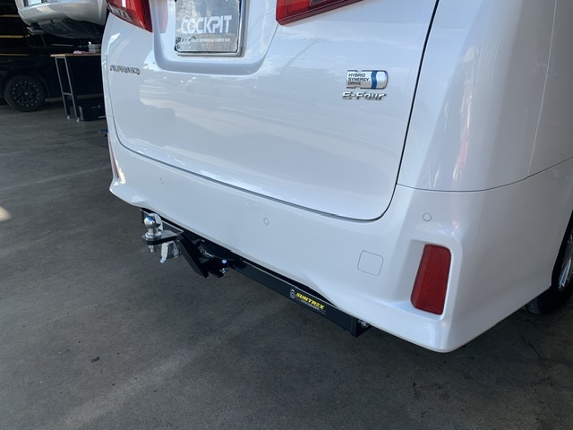 ◇TOYOTA ALPHARD [AYH30] 用品取付 SUNTREXヒッチメンバー取付