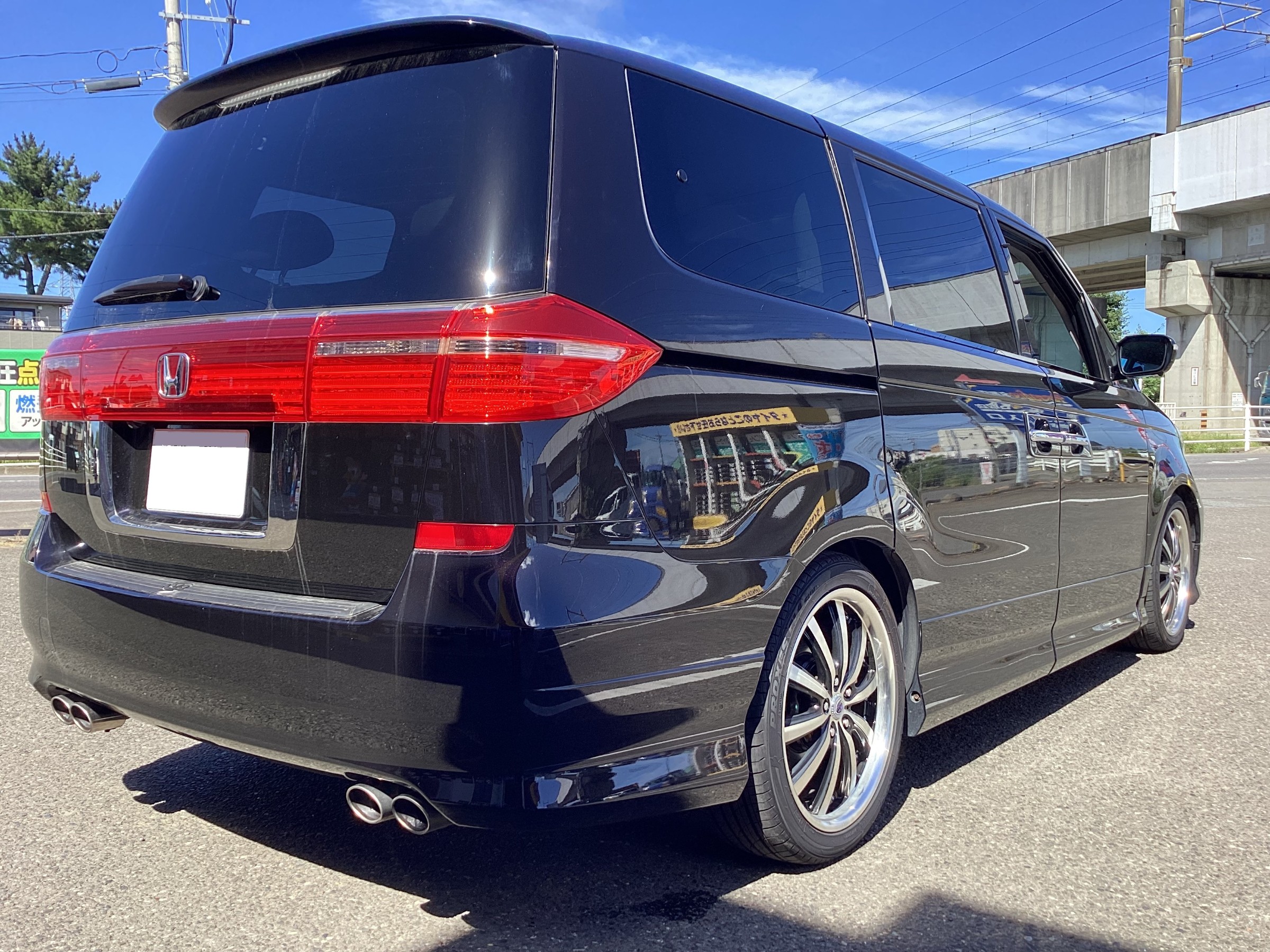 エリシオンプレステージ RR5 車高調取り付けます！ | ホンダ