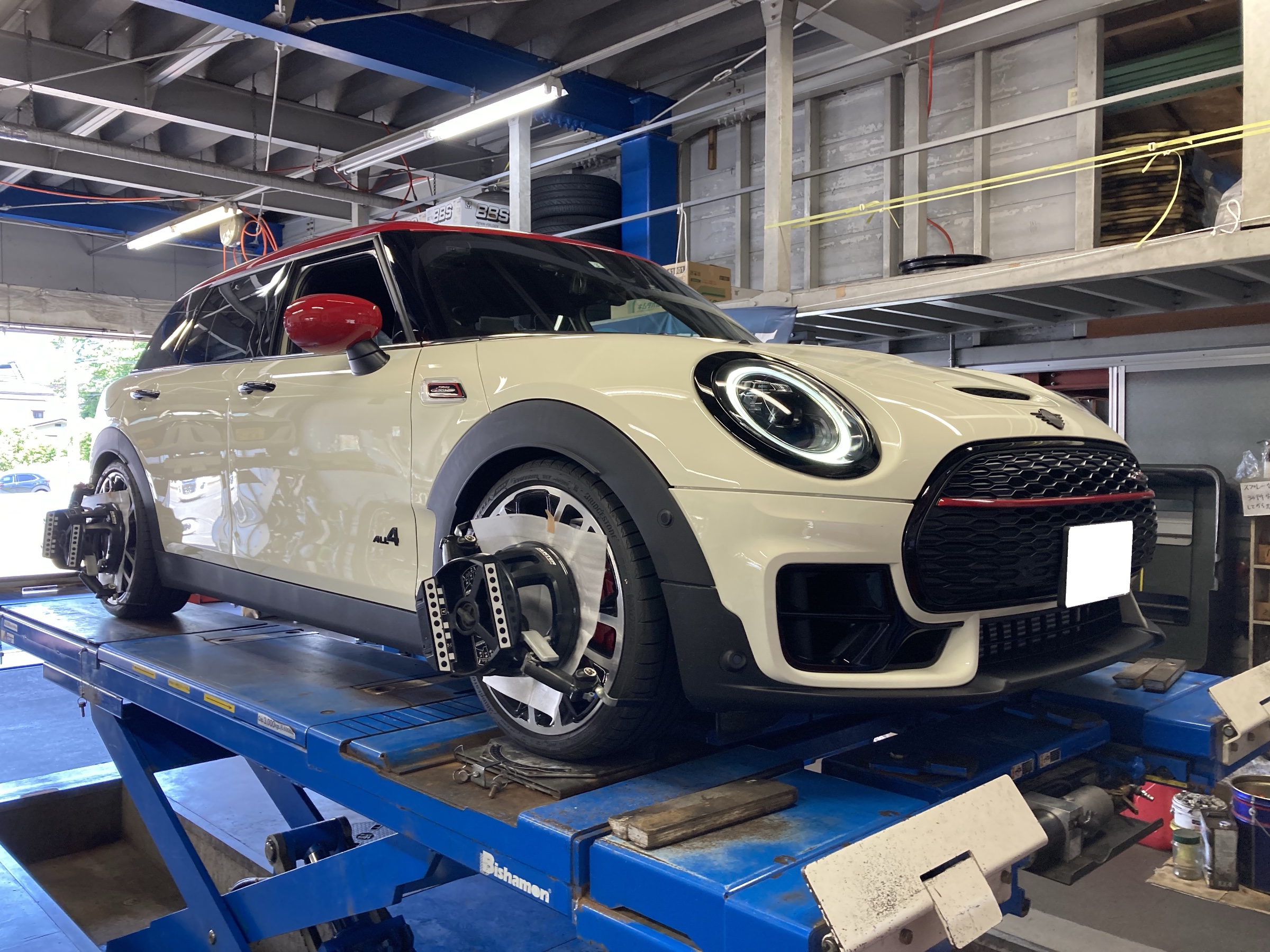 F54 MINI JCW CLUBMAN 】×【H&R】！ | ミニ クラブマン 足まわり