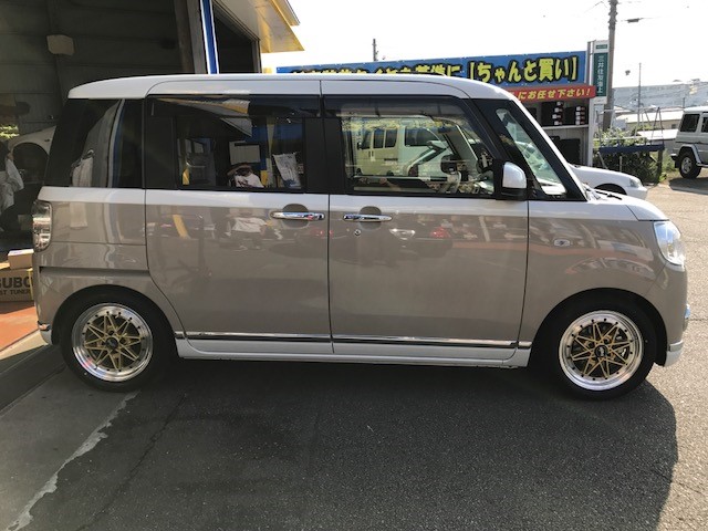 RSR RS-Rダウンサス/ムーヴキャンバス(LA800S)/Gメイクアップ