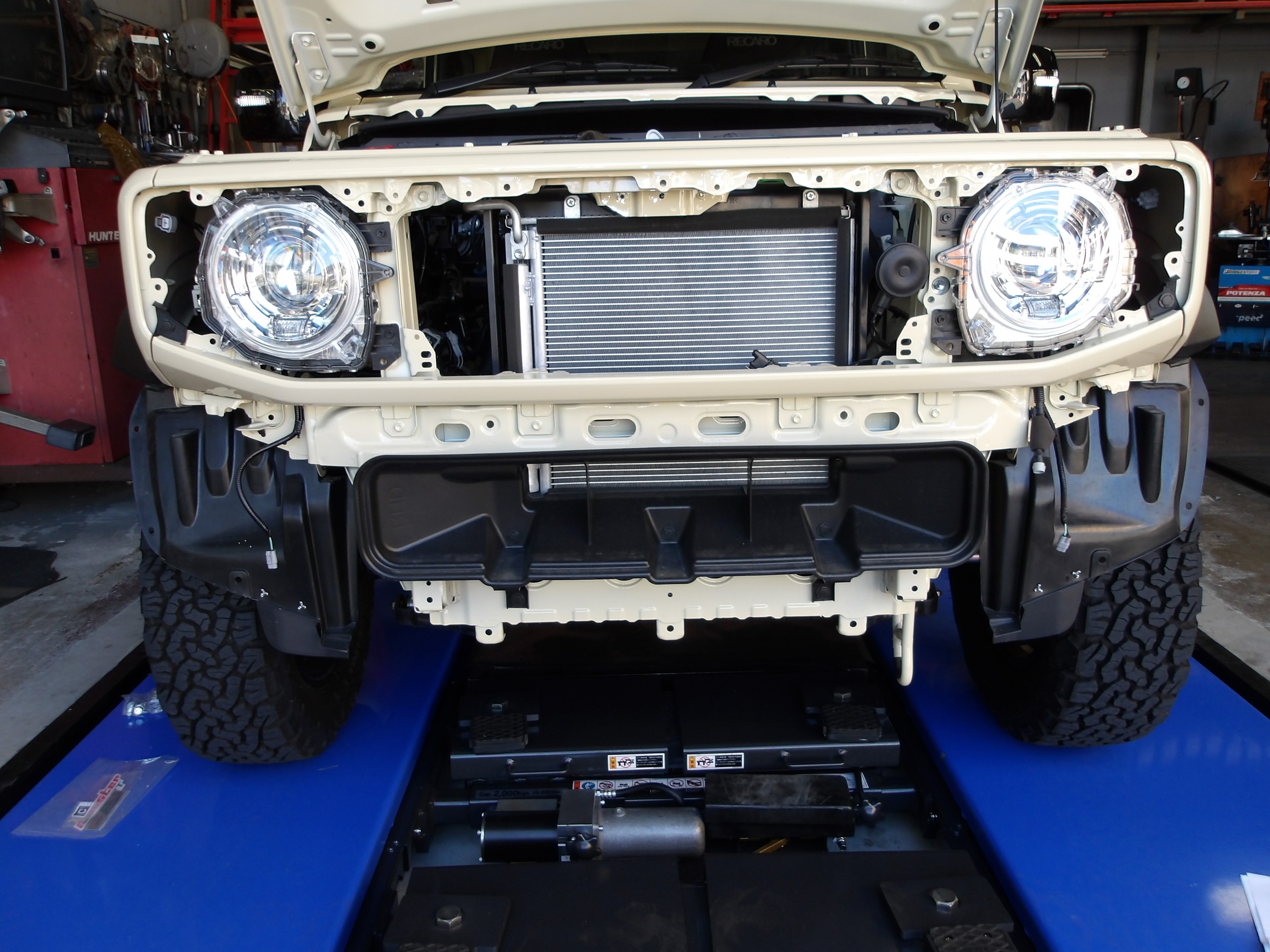 ジムニー シエラ（JB74W）モンスター製パフォーマンスダンパー