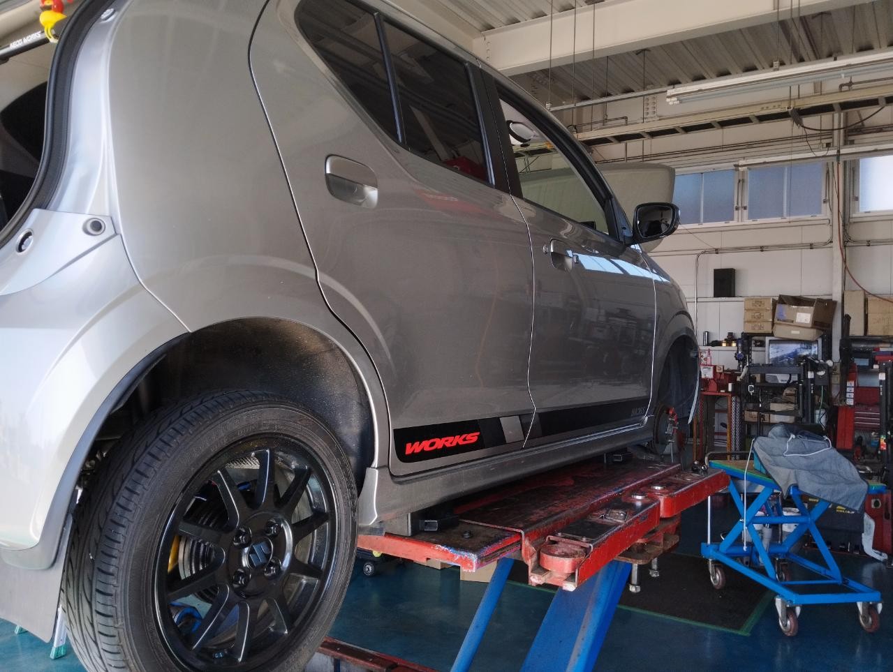 HA36Sアルトワークス × KYB Lowfer Sports PLUS × SWK強化