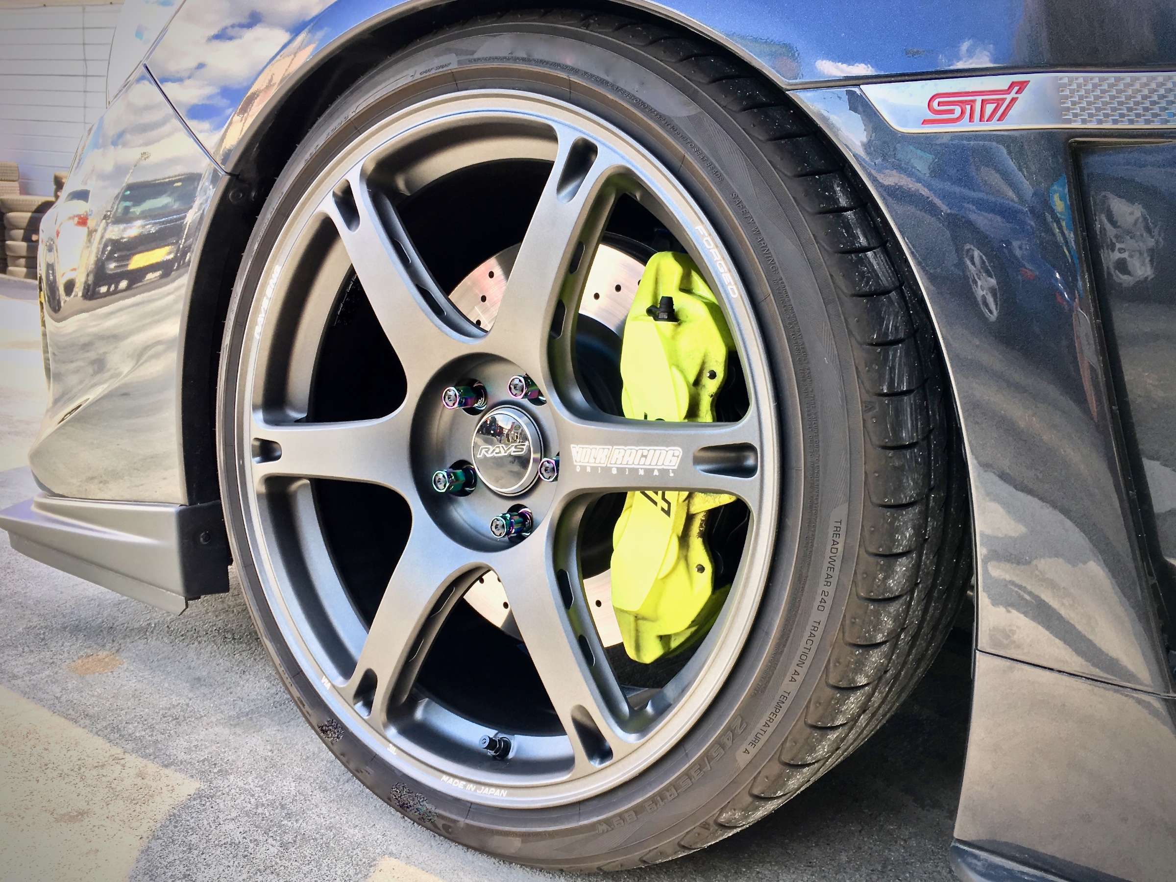 3月のBlogの〆はもちろん鍛造ホイール!? VAB D型 SUBARU WRX STI Type