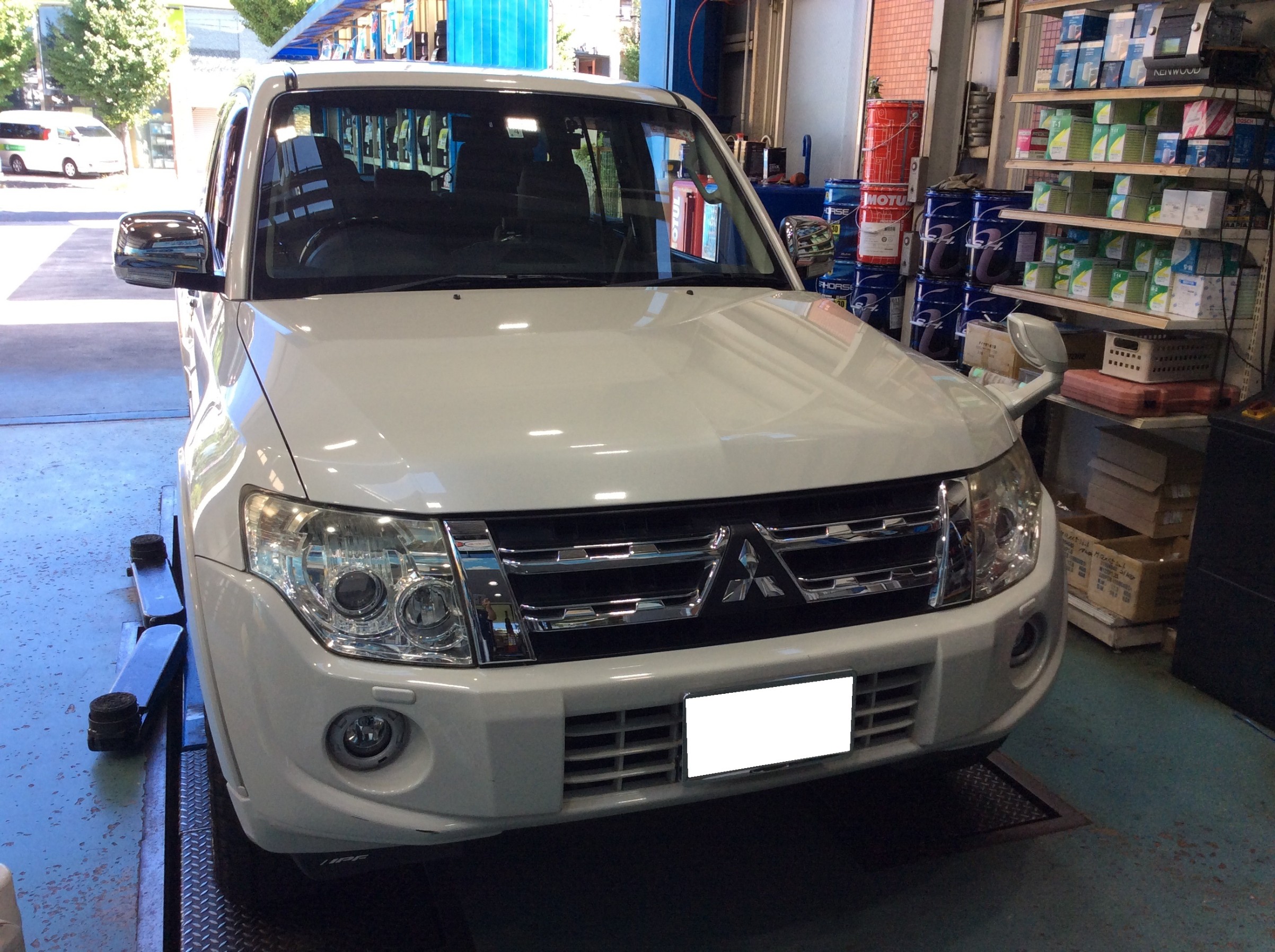 本日もリフレッシュ | 三菱 パジェロ 足まわり（サスペンション