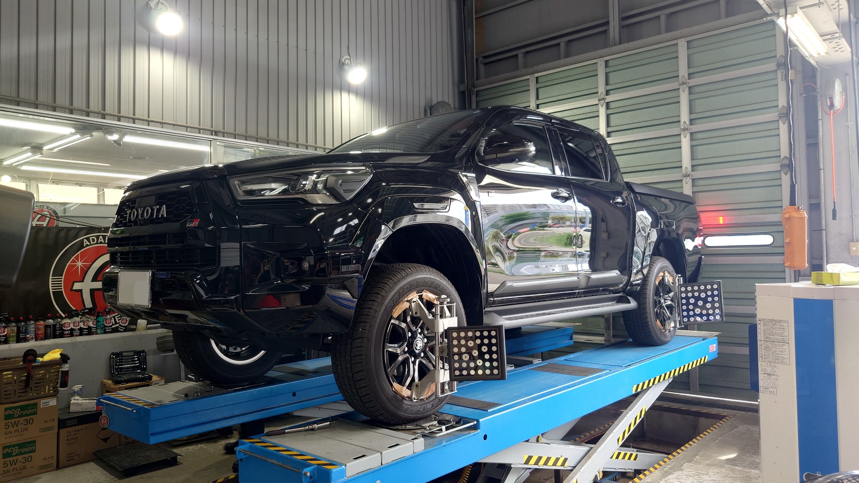 ハイラックス　車高調　ジャオス　BATTLEZ ハイラックス GUN125 JAOS ジャオス BATTLEZ リフトアップセット