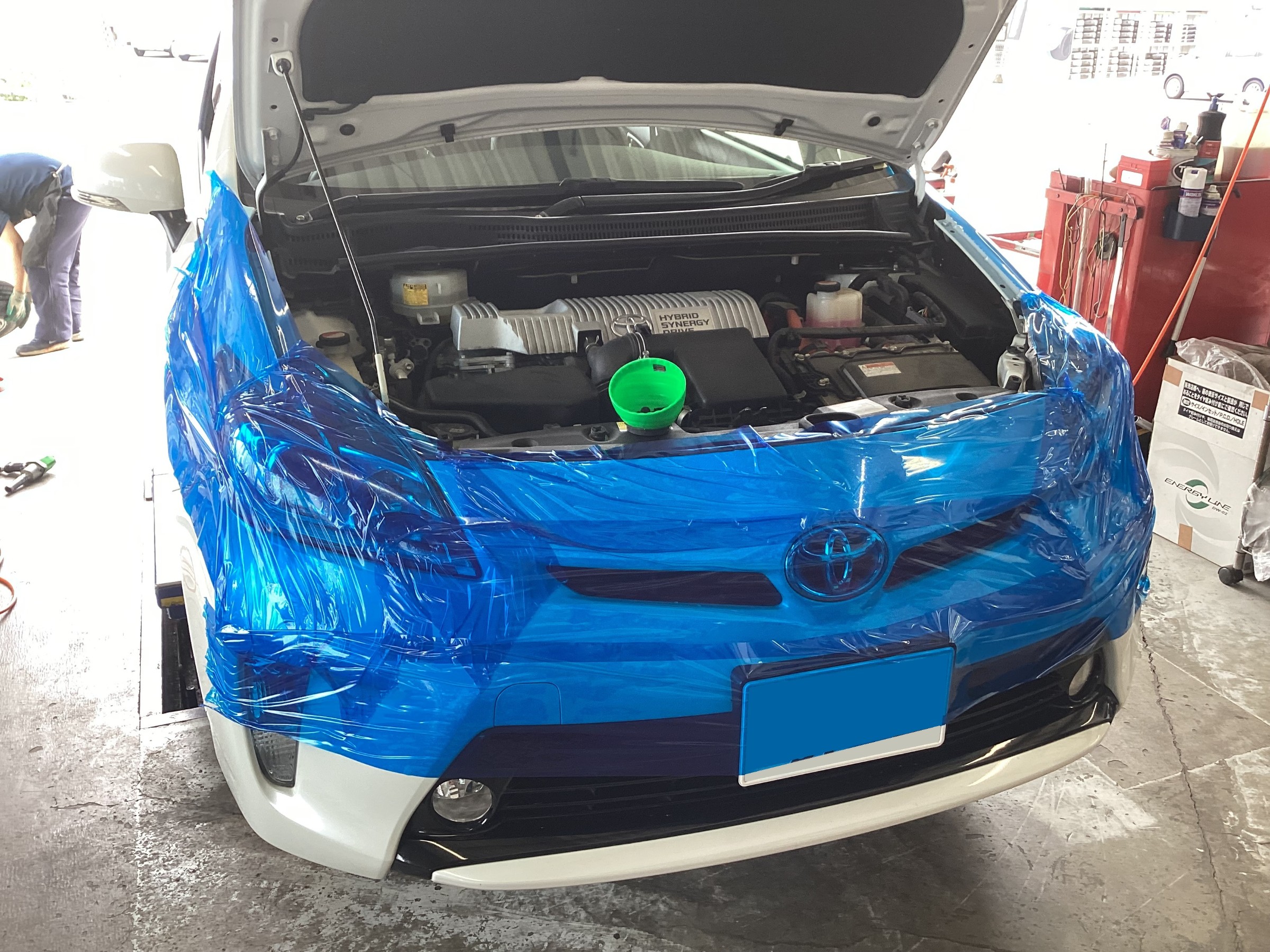 プリウス ZVW30 TEIN車高調取り付けます！ | トヨタ プリウス 足