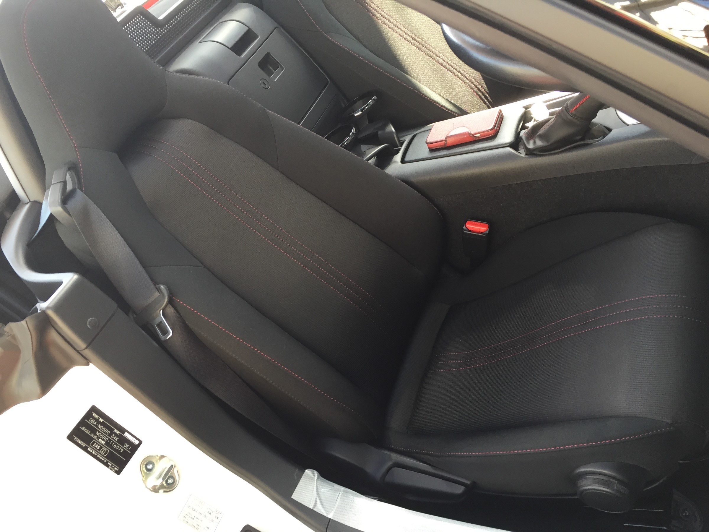 RECARO RS-G GK × MAZDA ND ロードスター | マツダ ロードスター 