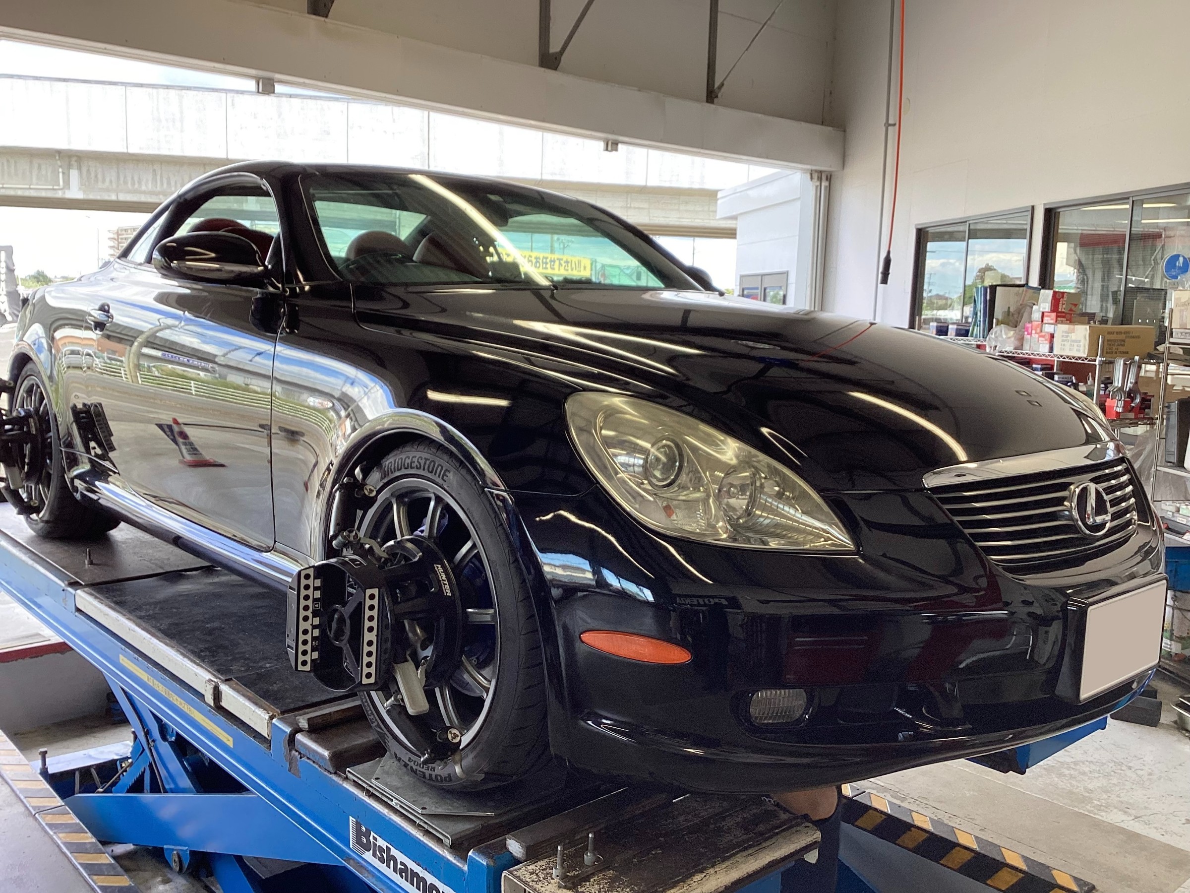レクサスSC430 UZZ40 車高調取り付けます！ | カスタマイズ別