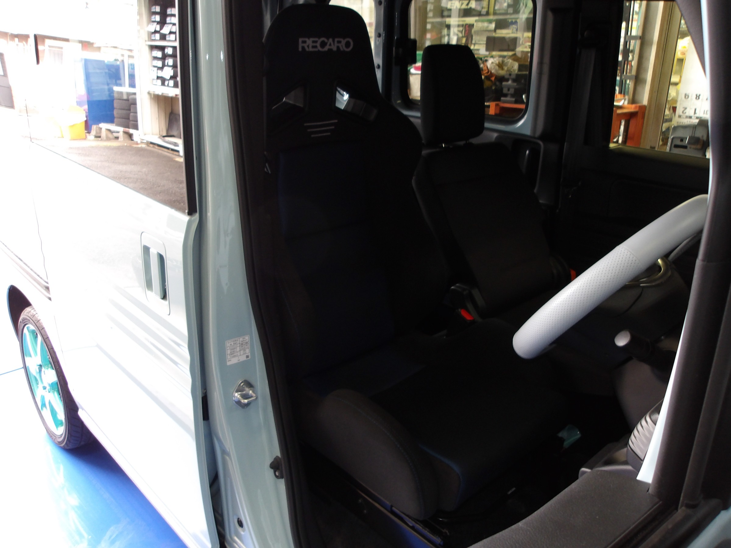 RECARO レカロ SR7 Nバン NVAN JJ1 ベースフレーム 運転席