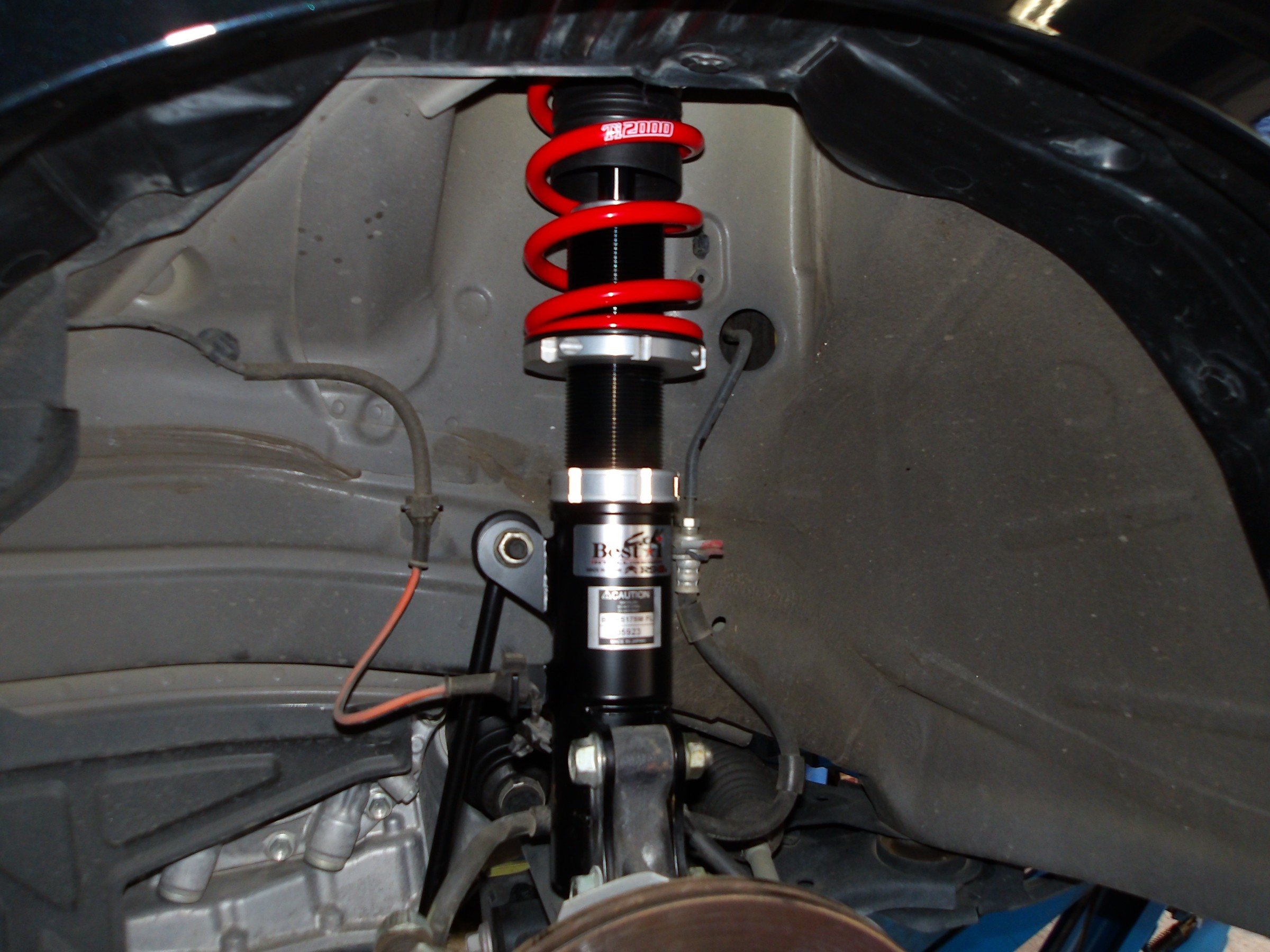 ワゴンR（MH55S）RS-R製車高調「Best☆ⅰ C&K」装着＆アライメント作業