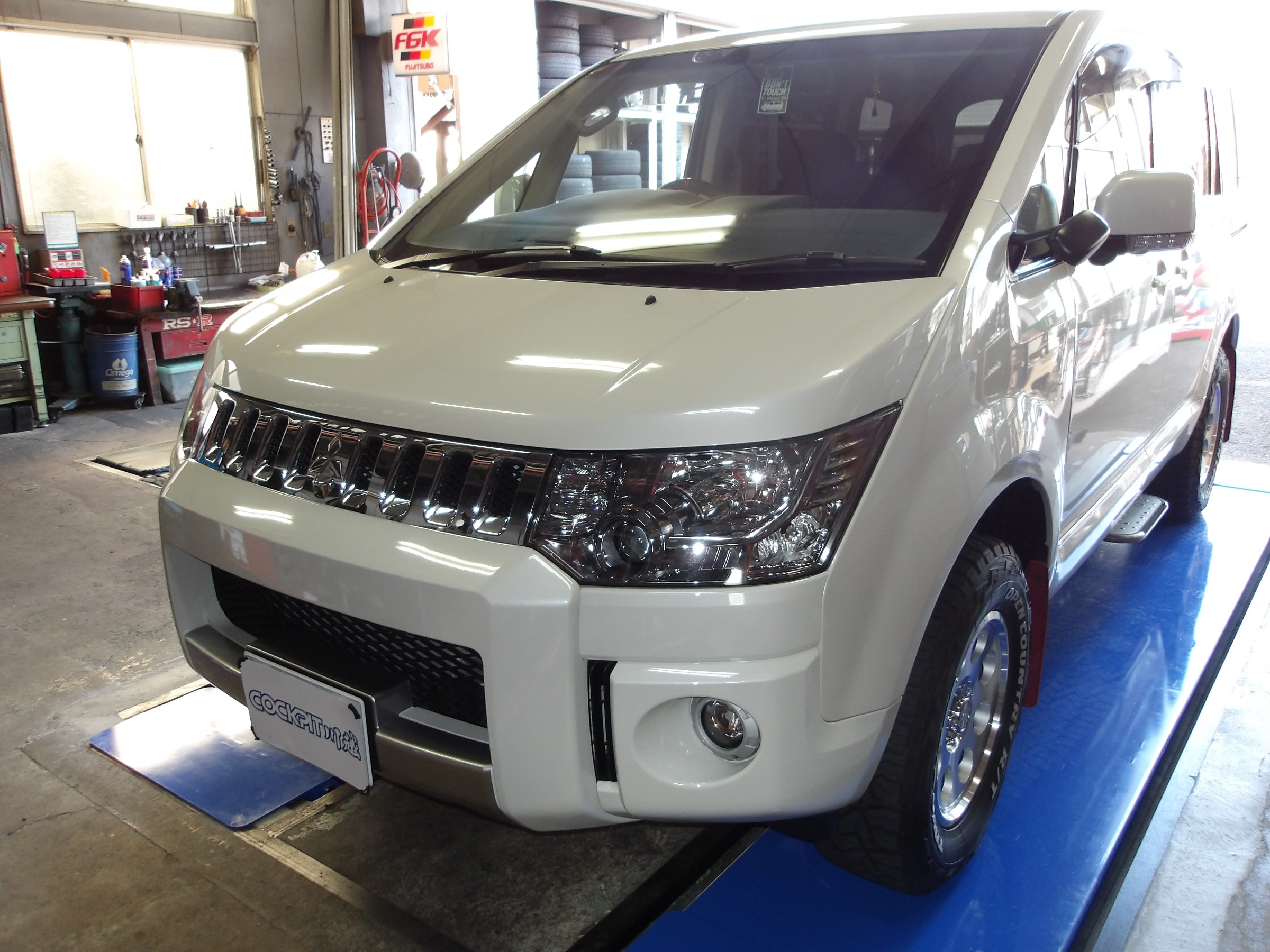 デリカ D:5（CV1W）アライメント測定＆調整。 | 三菱 デリカD：5