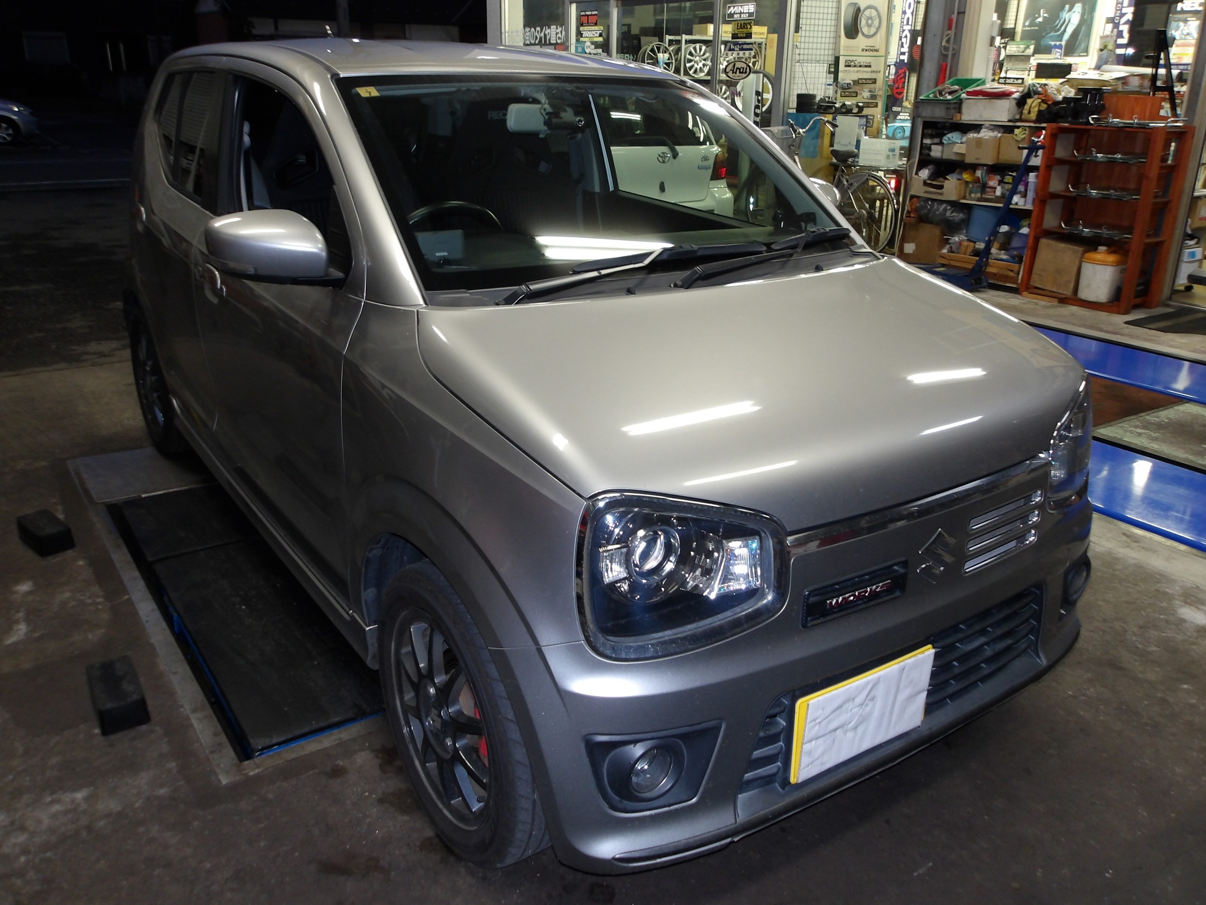 アルトワークス（HA36S）KYB製ショックアブソーバー「ニューSR