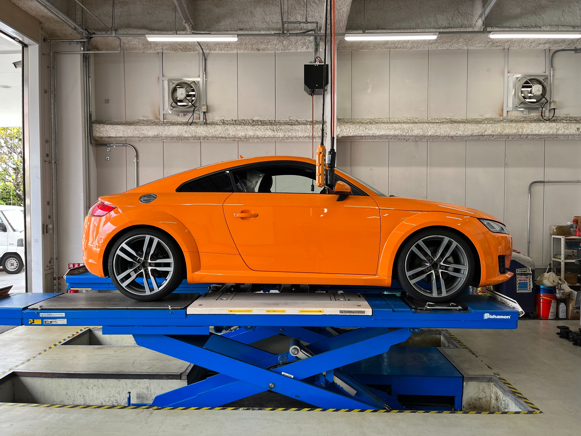 アウディTT…アイバッハスプリング交換＋RaceChip取付。 | 取り付け事例