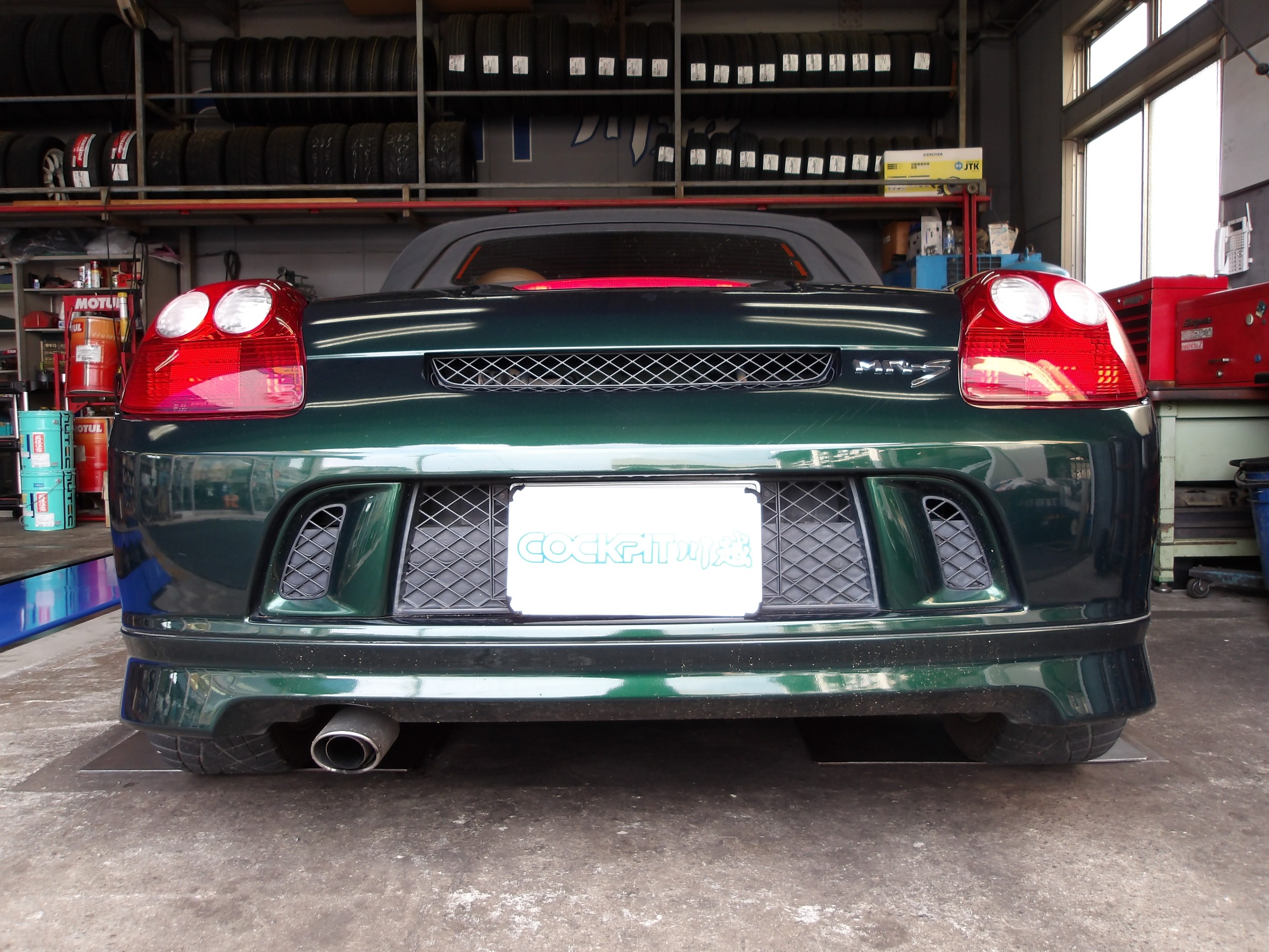 トヨタ MR-S ZZW30 エキゾーストマニホールド MRS 1ZZ-FE ダウン