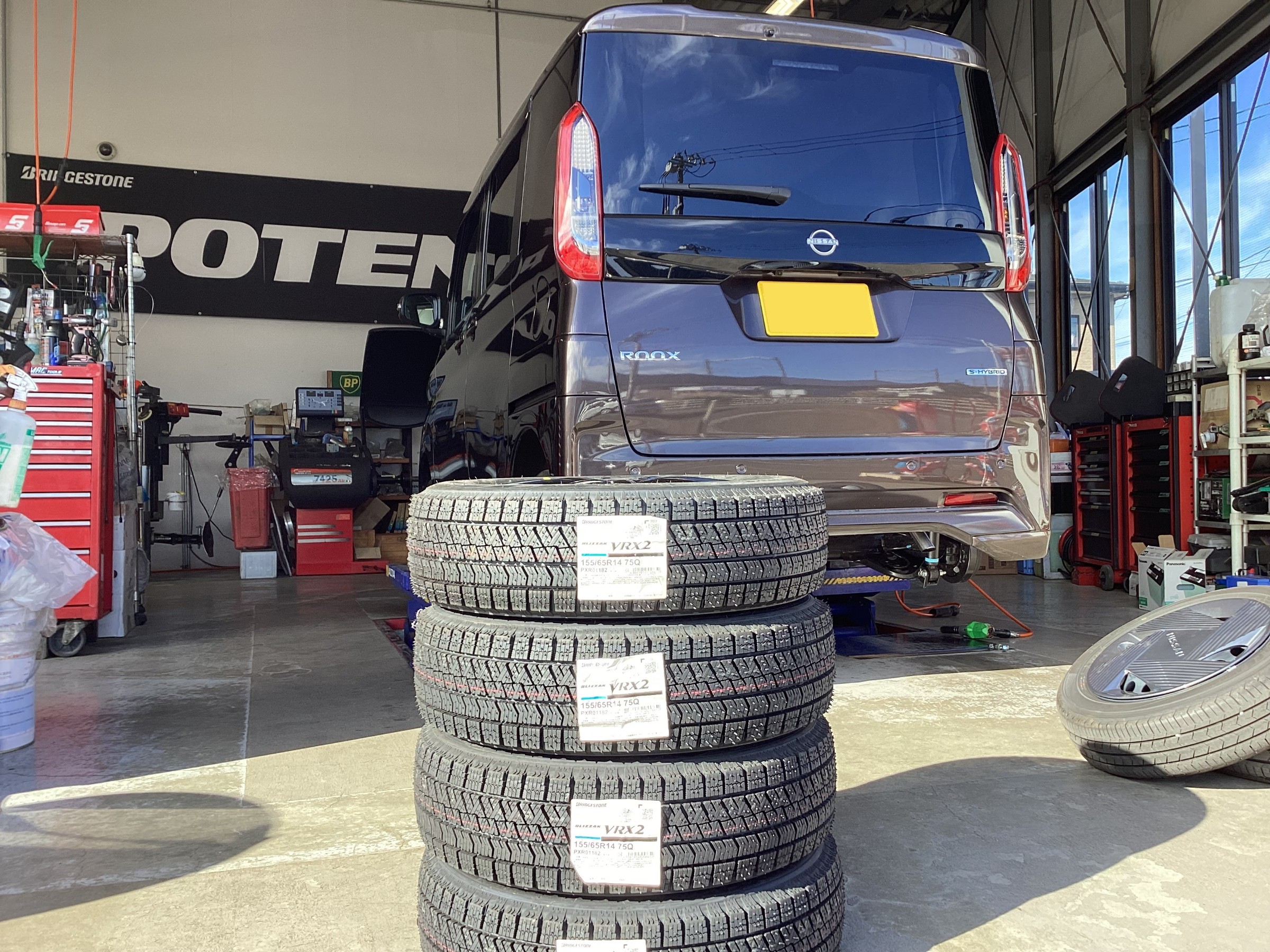 スタッドレスタイヤに交換します！ | スタッフ日記 | コクピット 名取