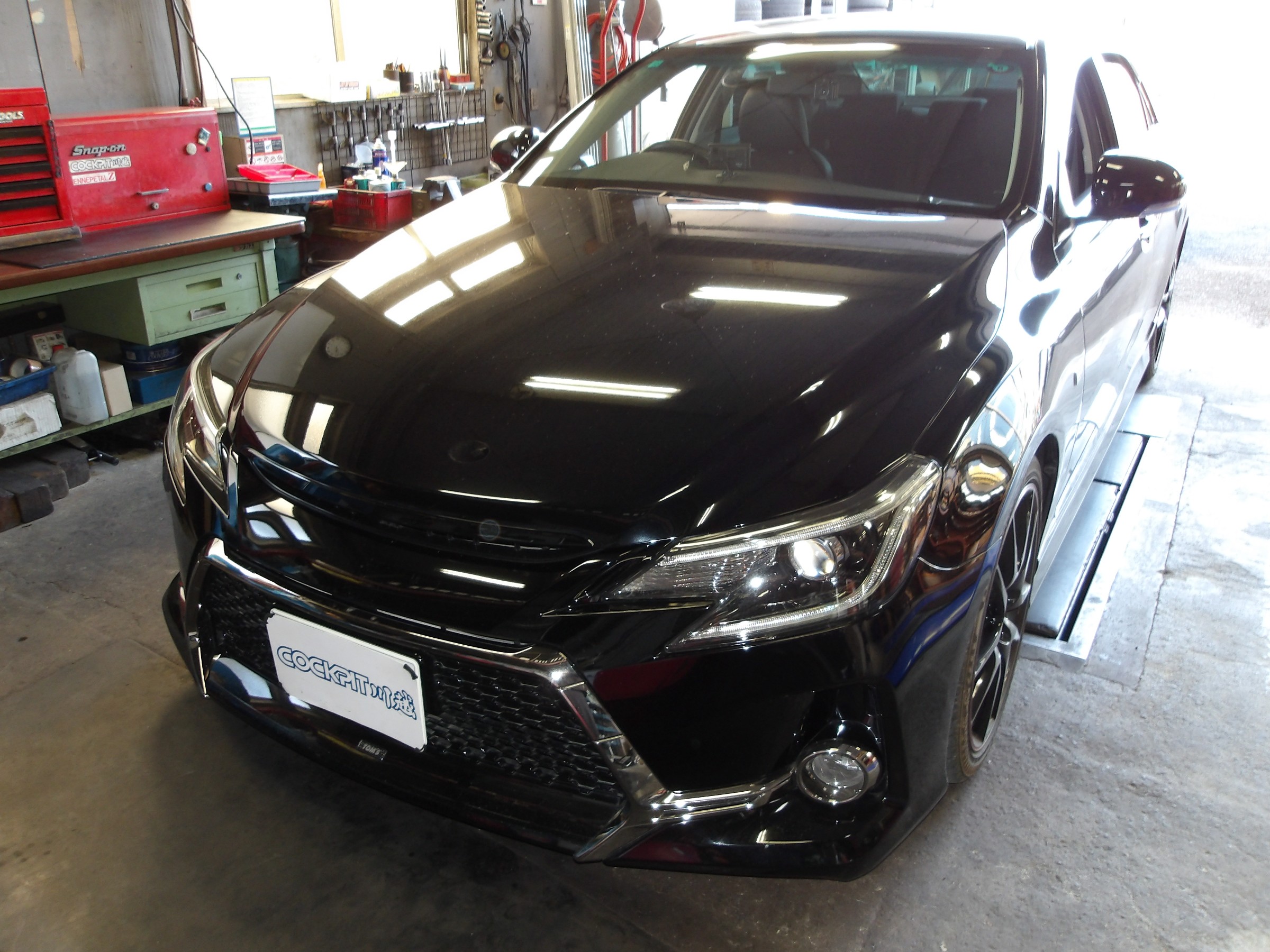 マークX（GRX133）エナペタル製当店オリジナルショック