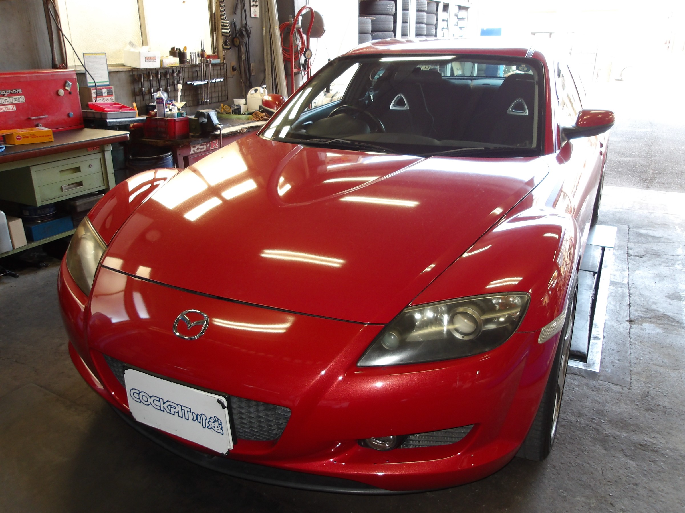 RX-8 SE3P プラグコード ウルトラ ブルーポイントパワー プラグ