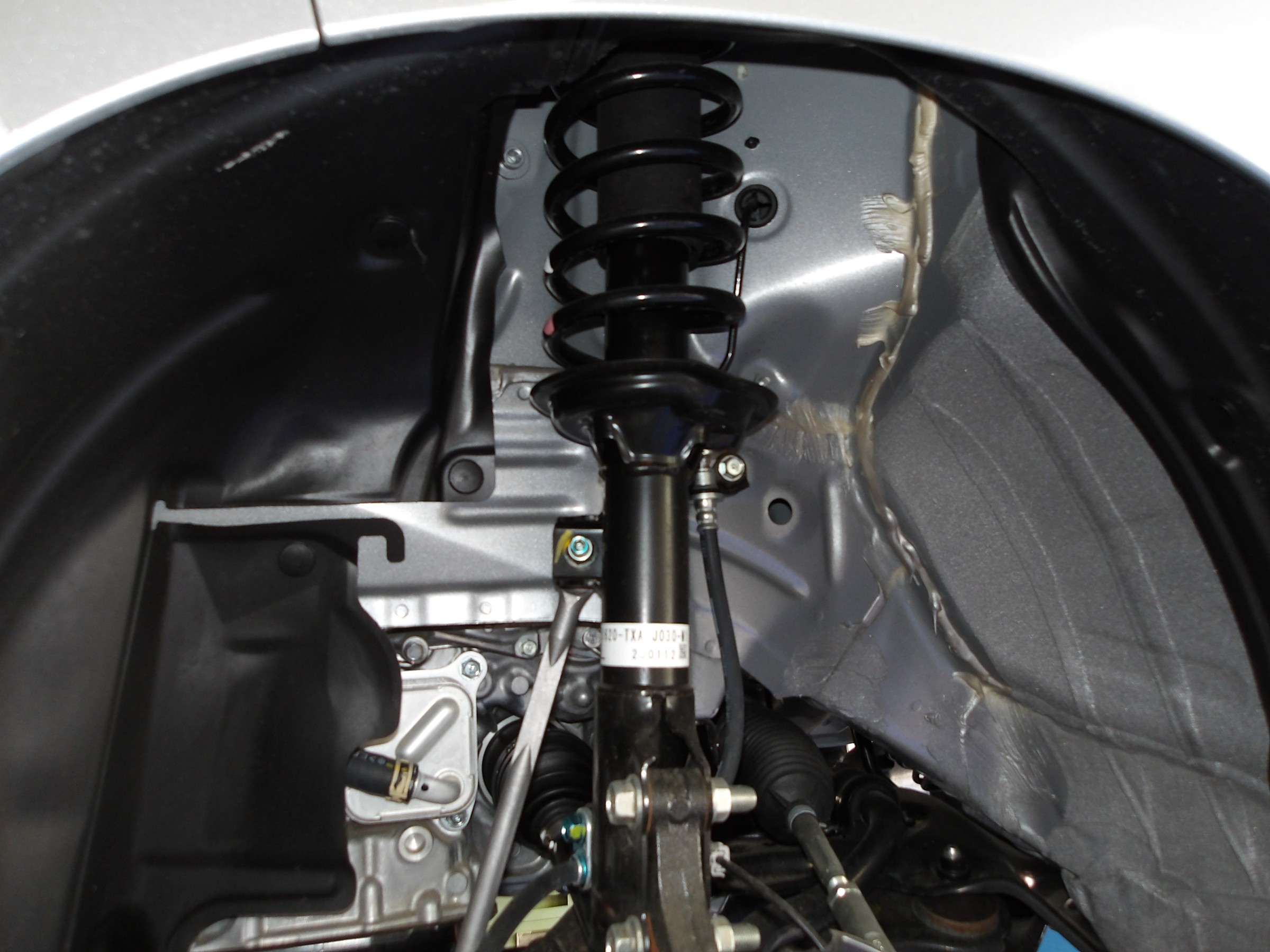 NｰVAN（JJ1）RS-R製ローダウンスプリング「Ti2000」装着