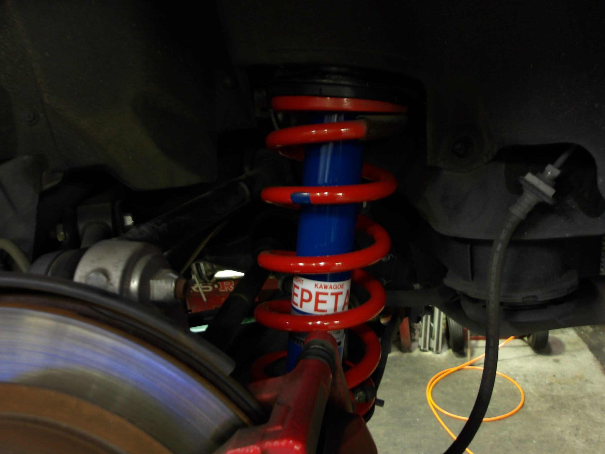 マークX（GRX133）エナペタル製当店オリジナルショックアブソーバー「E