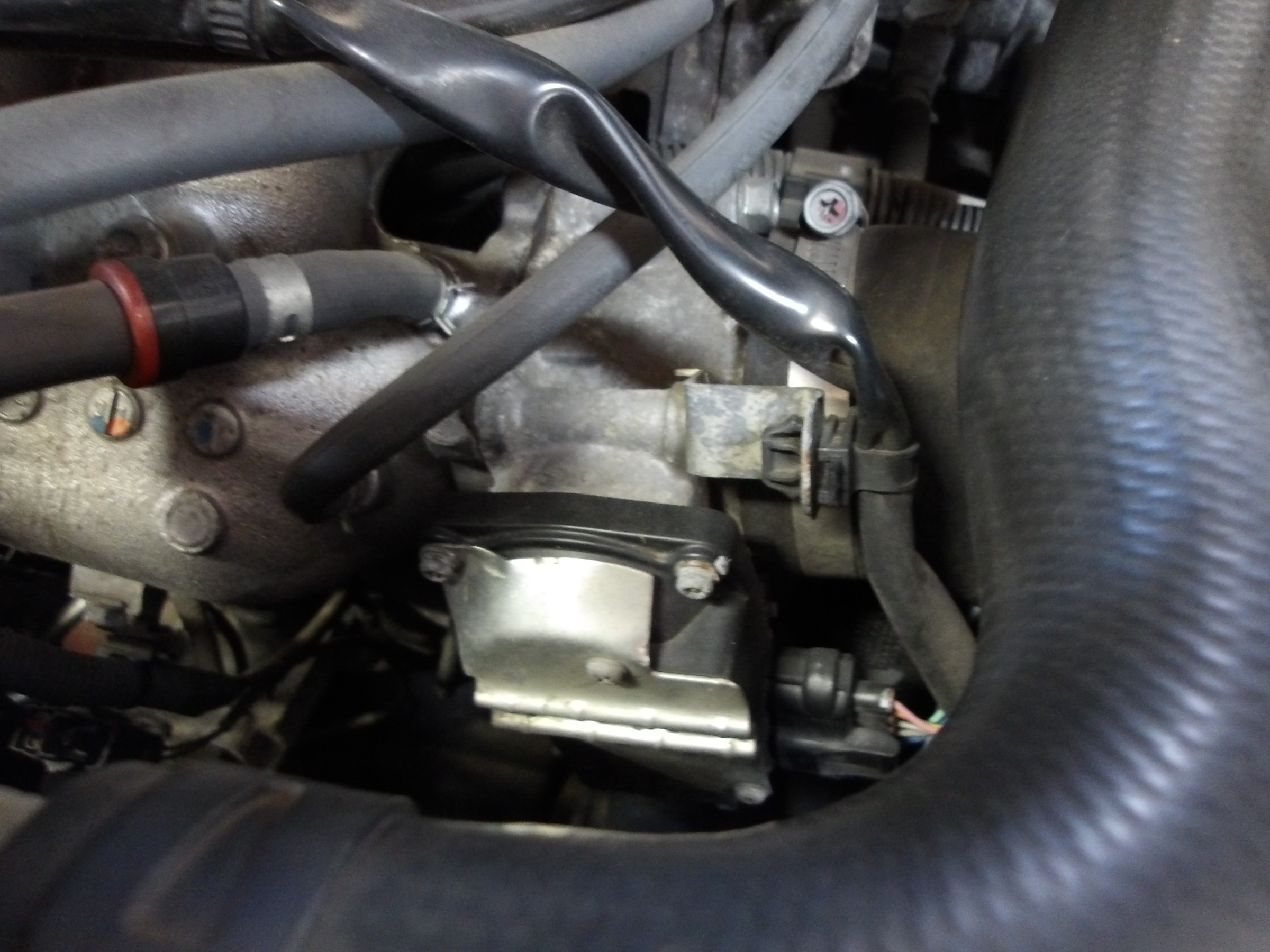 ランサーエボリューションⅩ（CZ4A）スパークプラブ交換＆スロットル