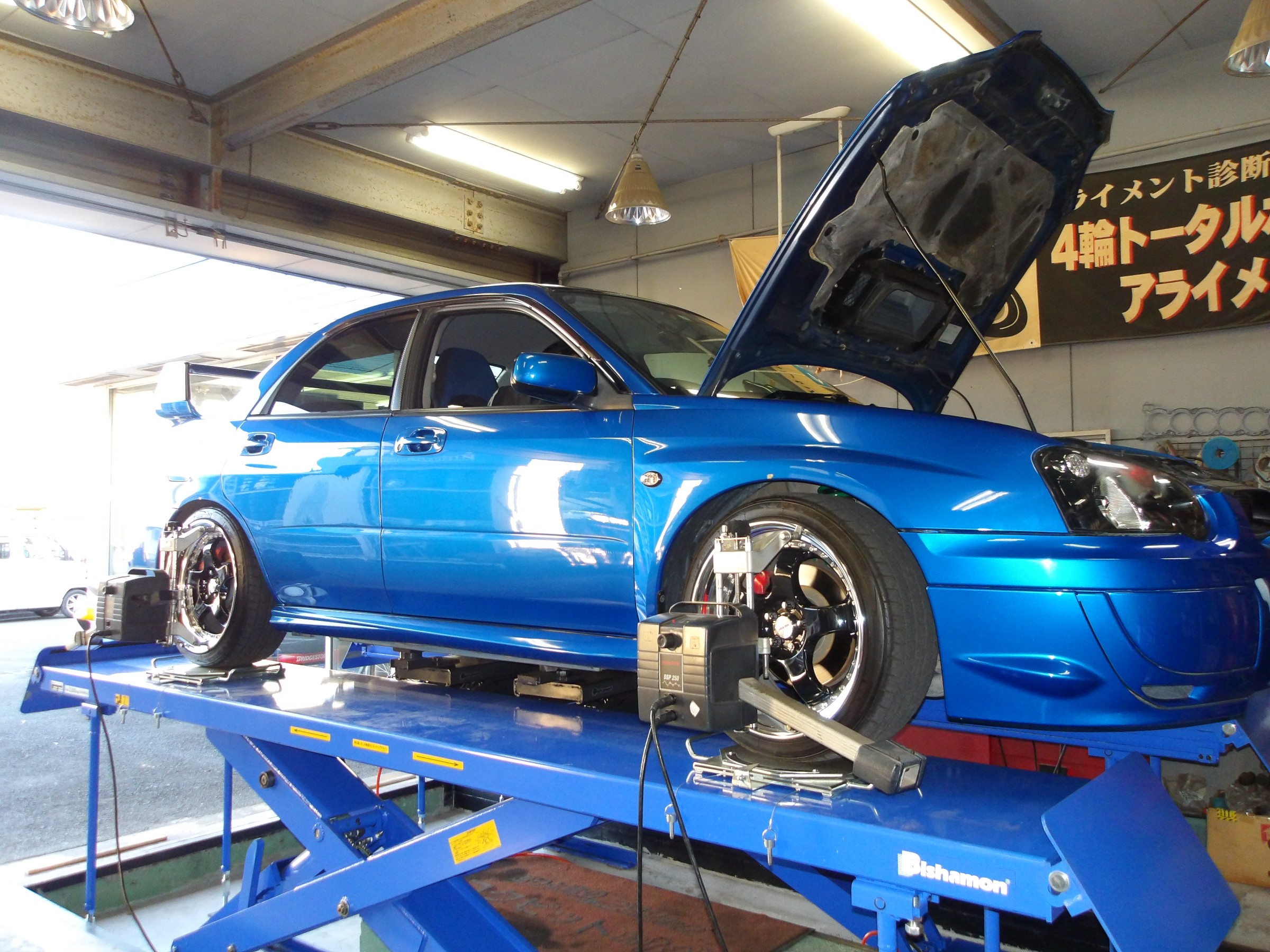 インプレッサWRX（GDA）テイン製車高調「FLEX-Z」＆「EDFC5