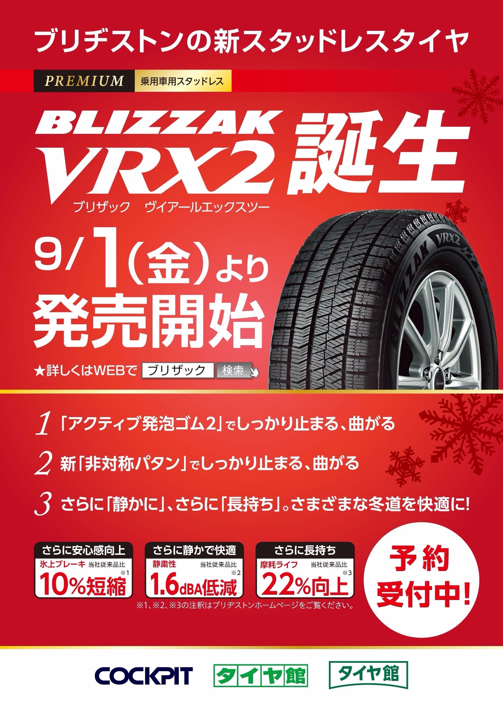 ブリザック VRX２