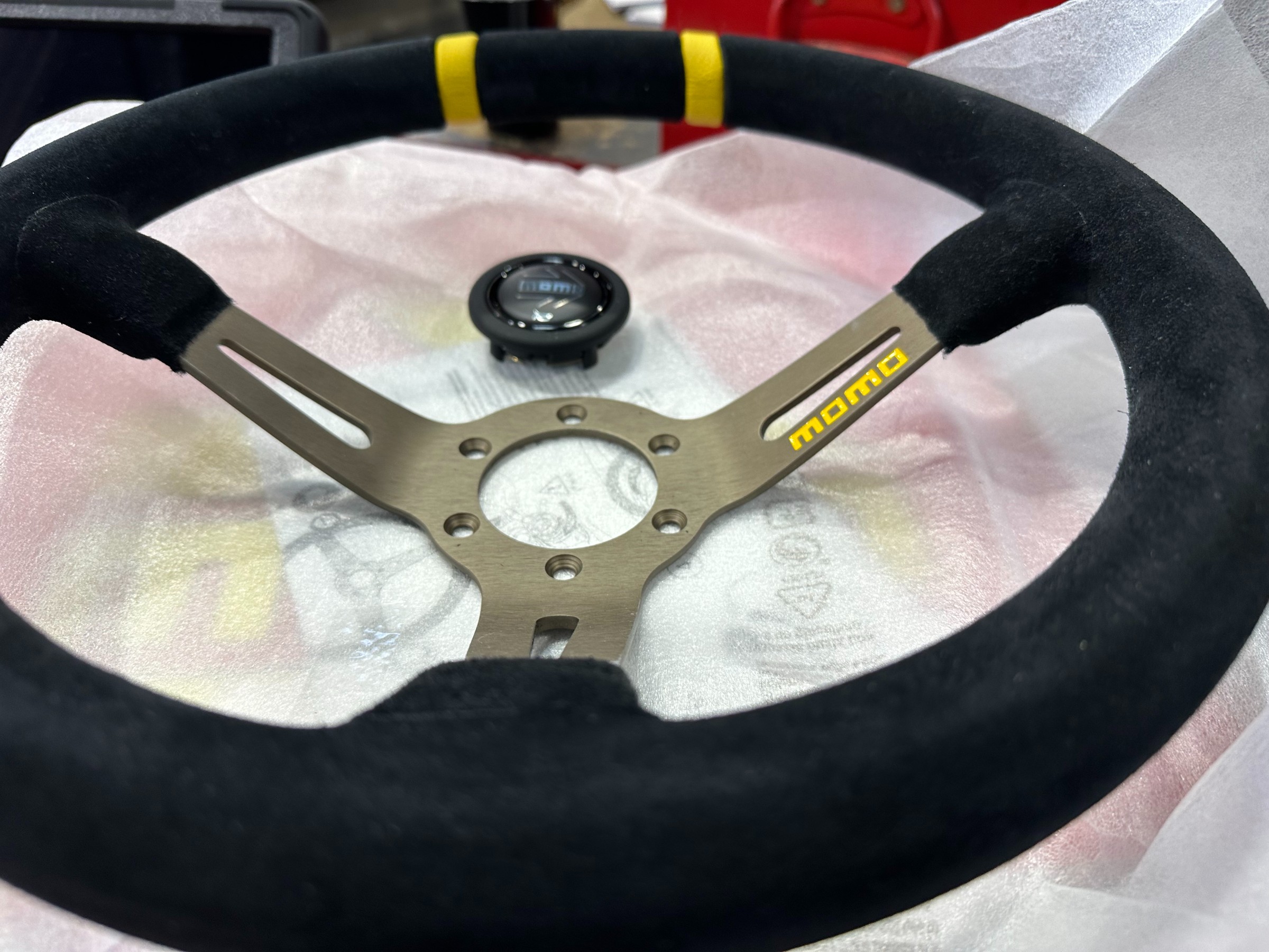 ABARTH MOMO ハンドルジャンク品