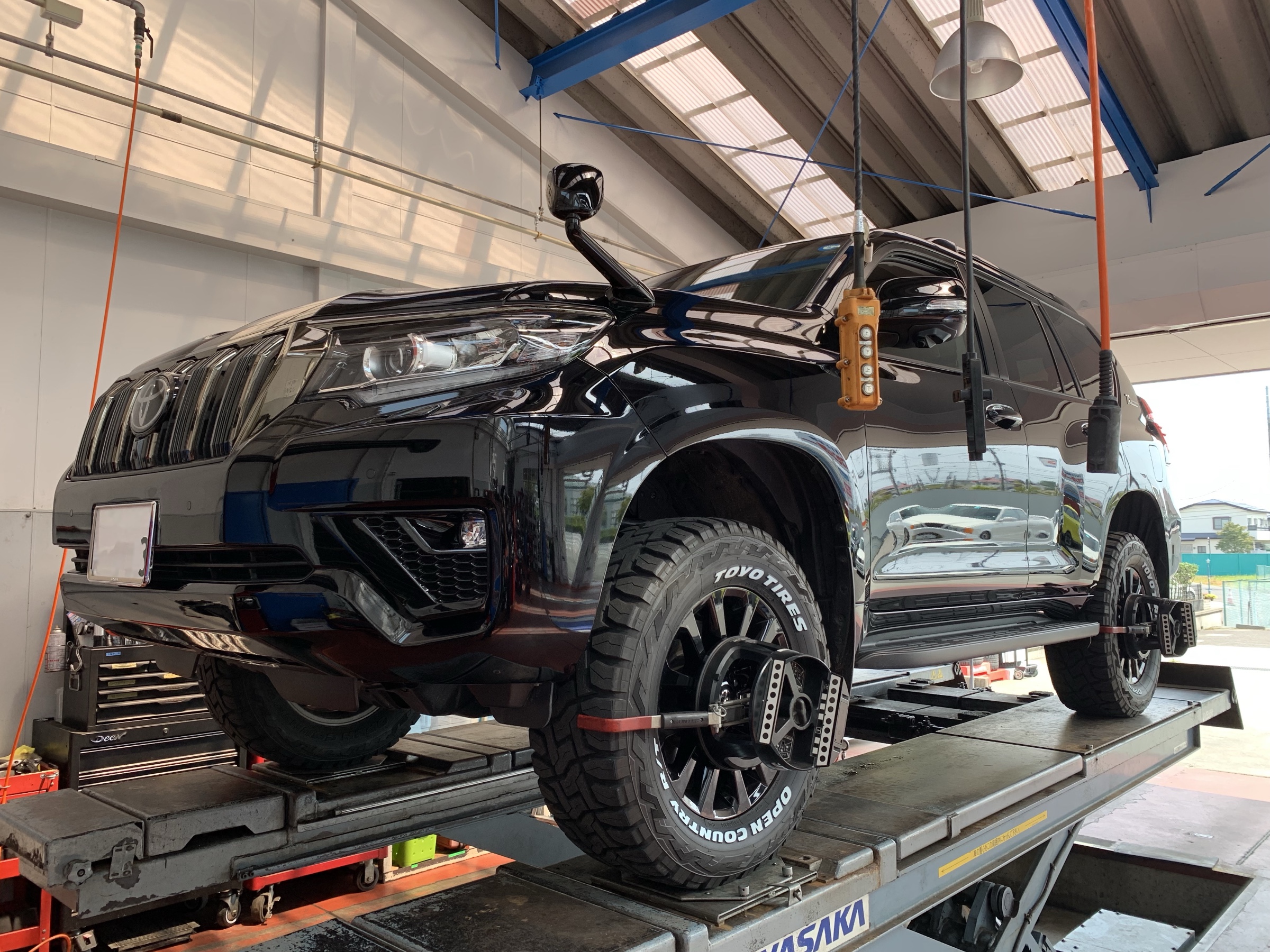 ランドクルーザープラド150ジャオスダウンスプリング