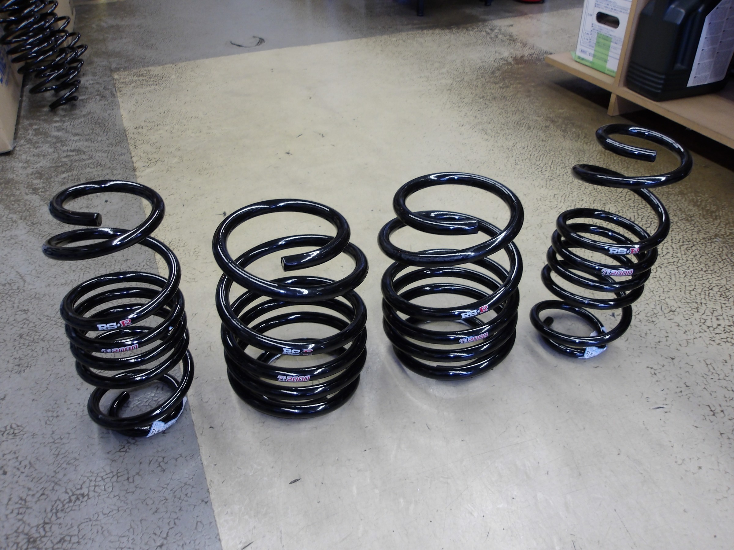 【専用マキロン様】RS-R Ti2000 FL5 シビックタイプＲ ダウンサス シビック タイプR（FL5）RSｰR製「Ti2000｣装着（持込み