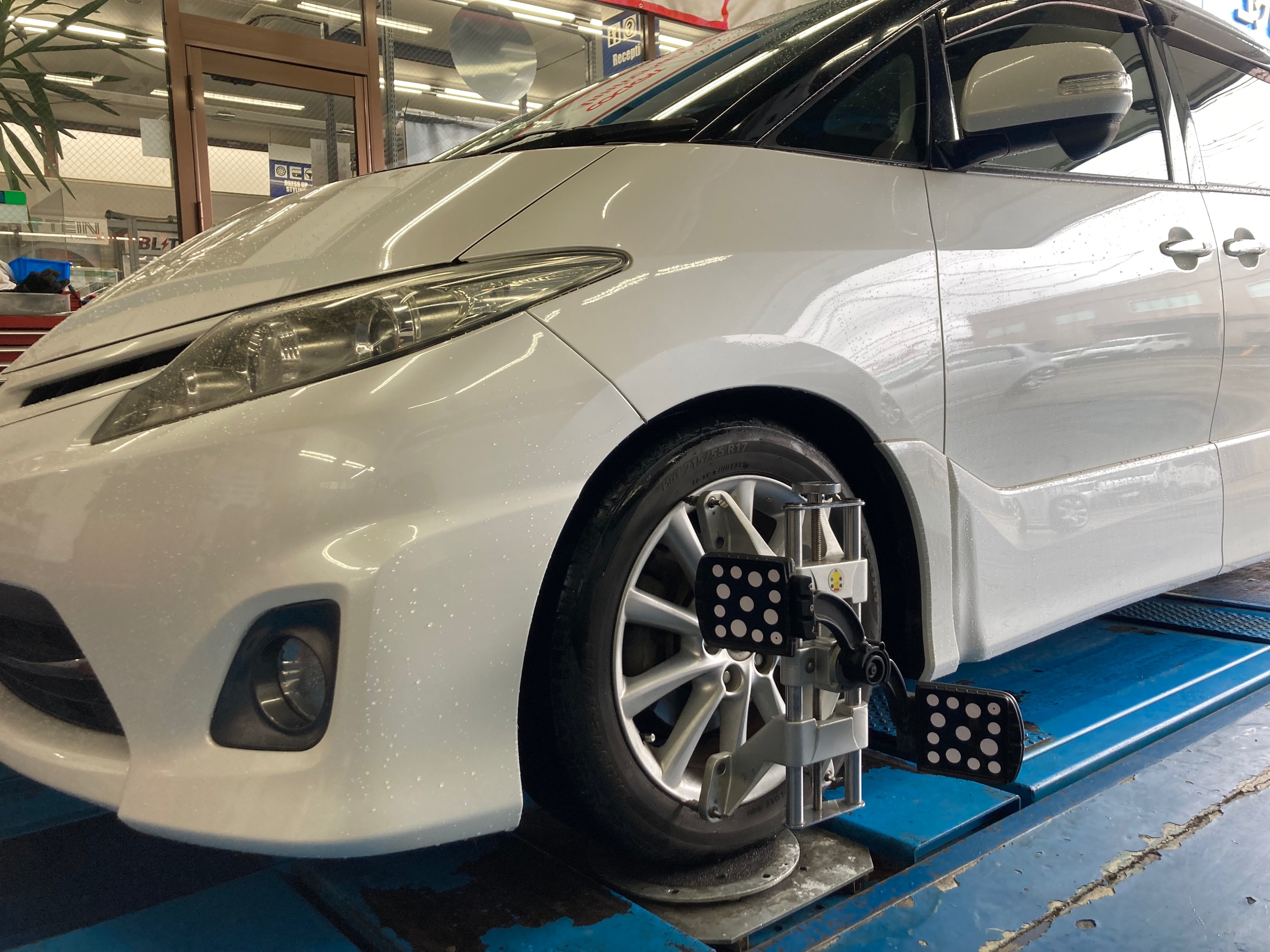 50エスティマ 車高調 50エスティマに車高調。 | トヨタ エスティマ | カスタマイズ